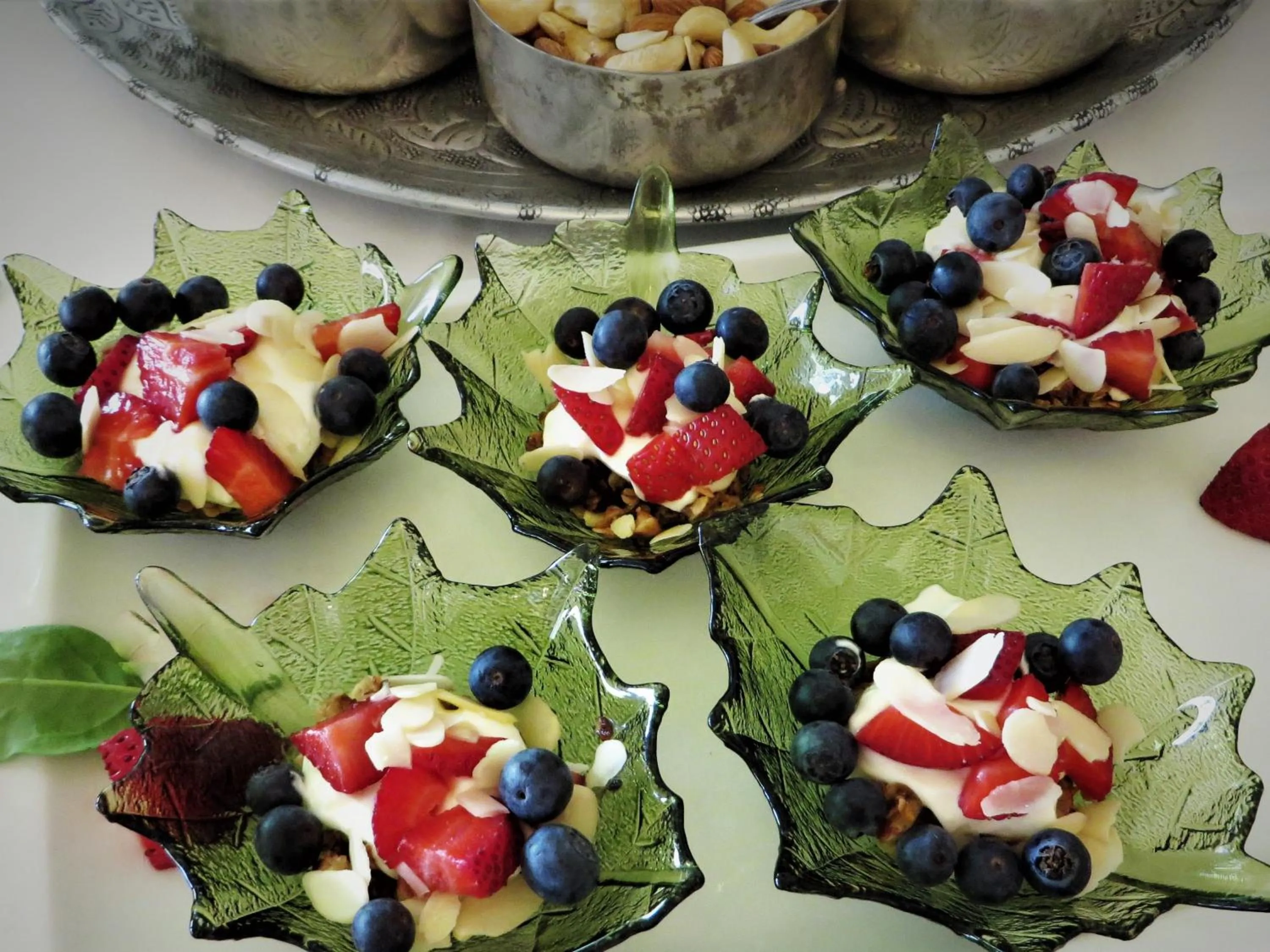 Food close-up in Le Manoir de Brendel