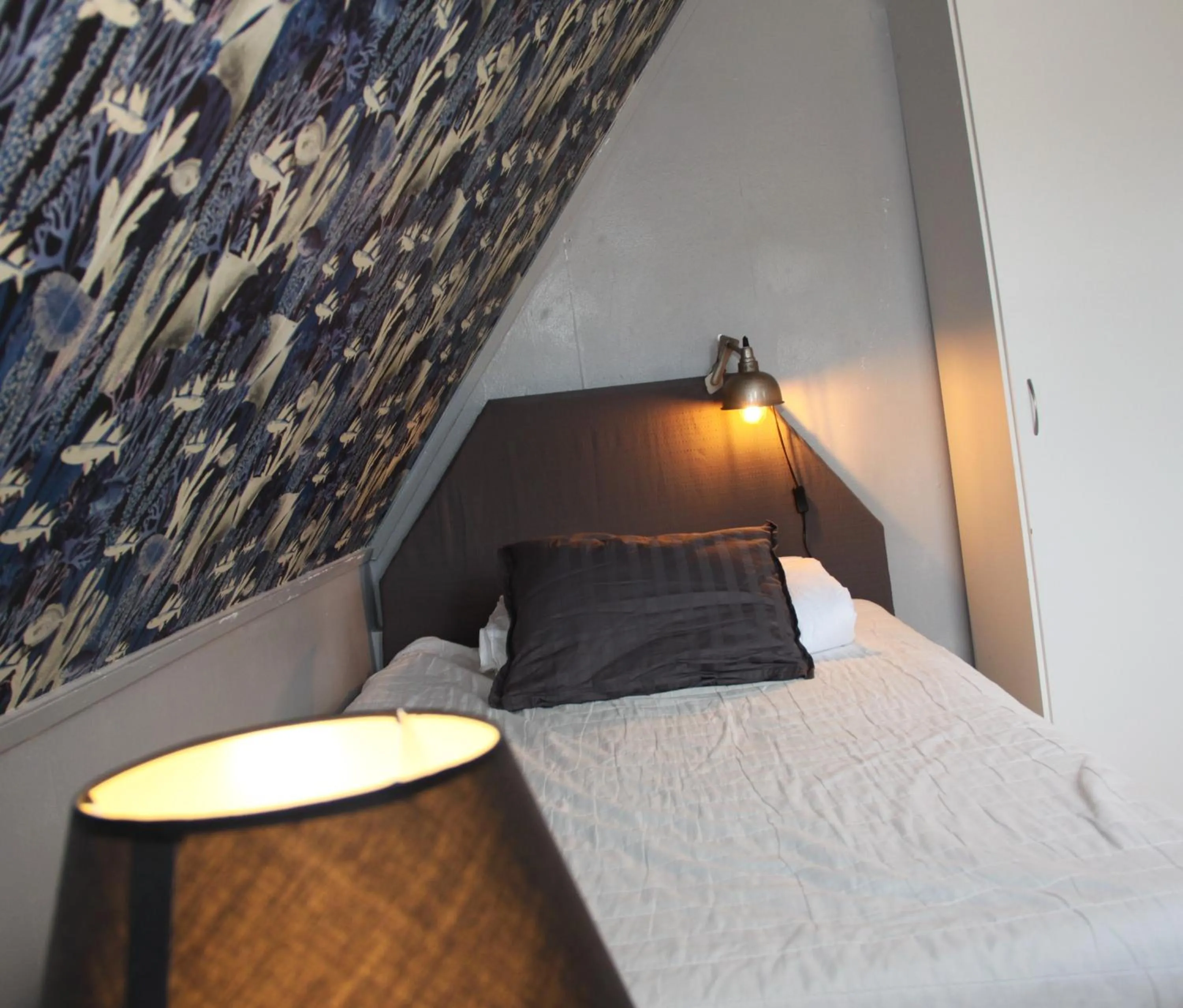 Bed in Älgbergets Bed & Breakfast