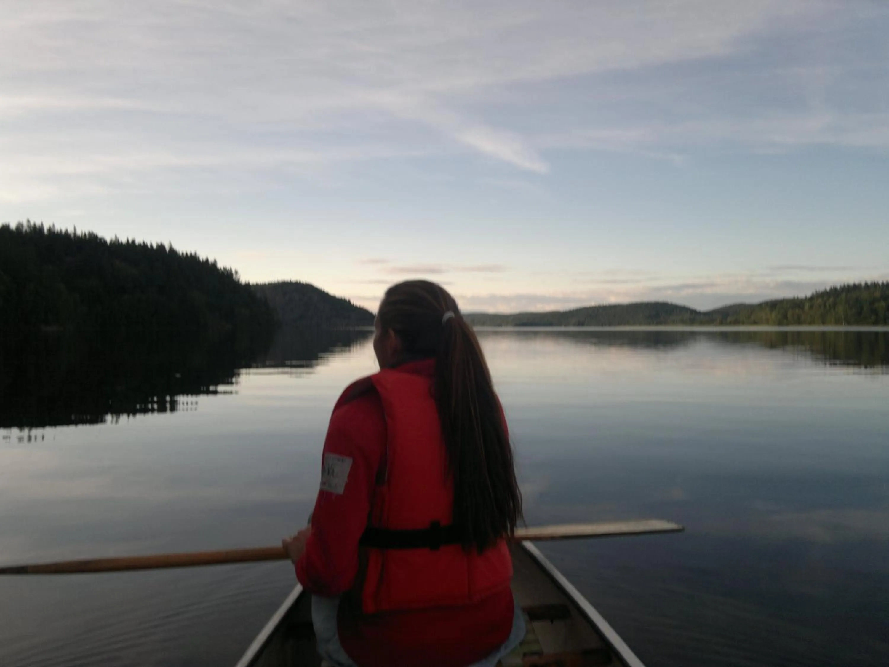 Canoeing in Älgbergets Bed & Breakfast