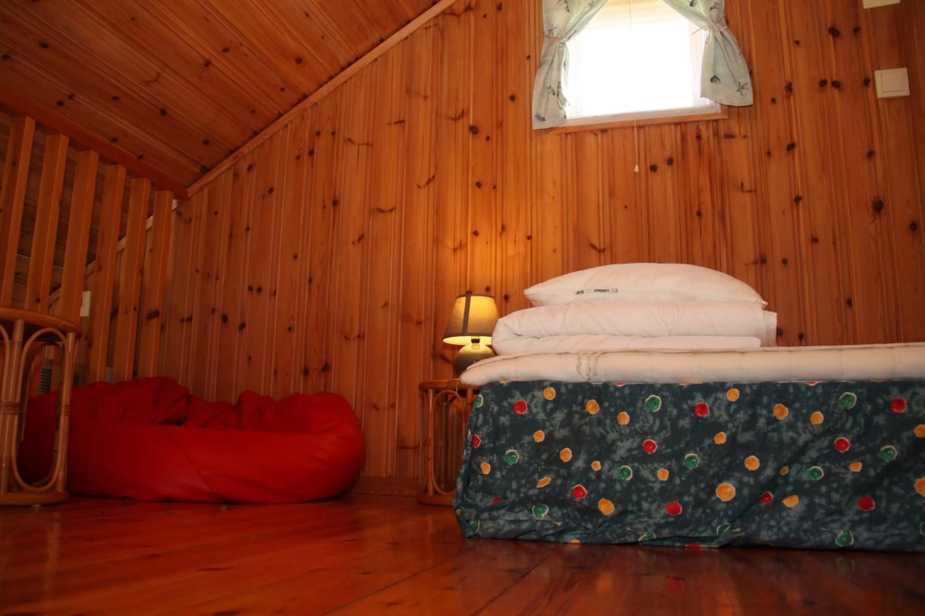 Bed in Älgbergets Bed & Breakfast