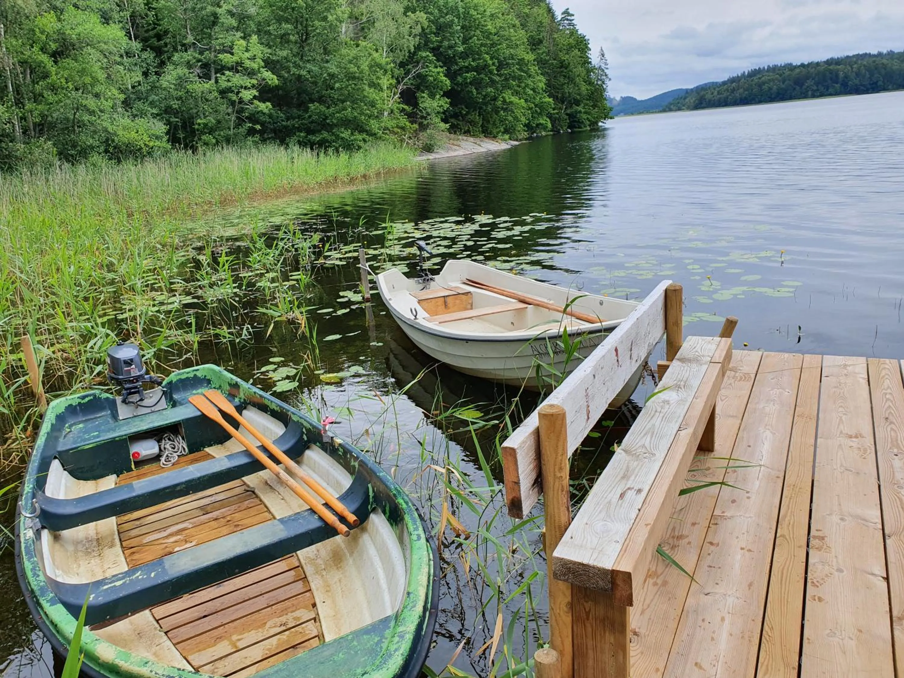 Fishing in Älgbergets Bed & Breakfast
