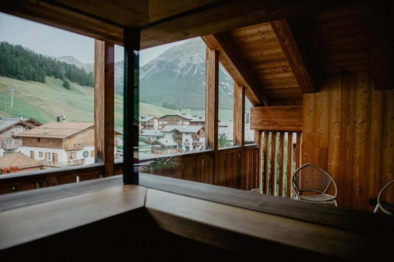 Living room in Hotel Larice