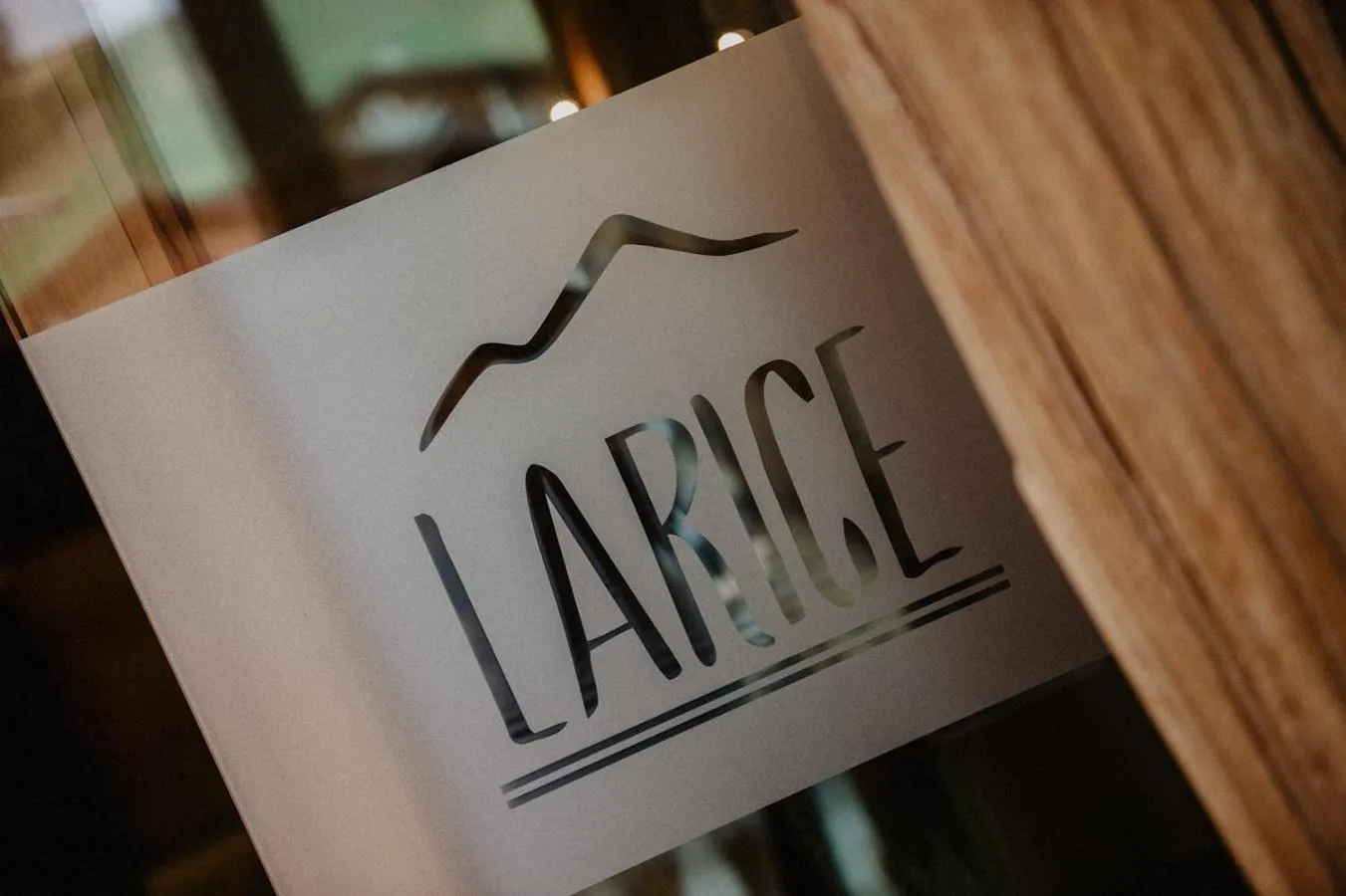 Property logo or sign in Hotel Larice