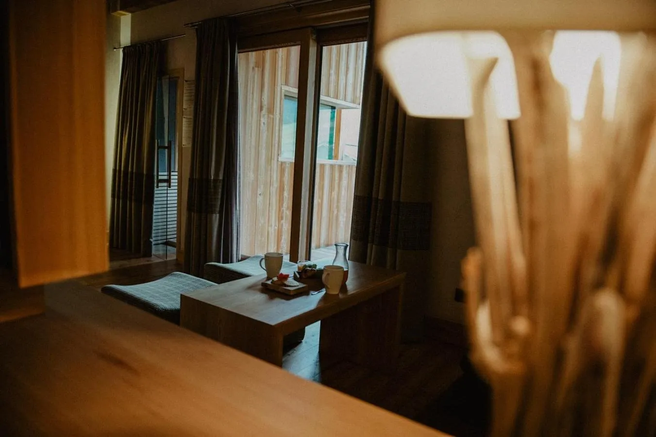 Decorative detail, Bed in Hotel Larice