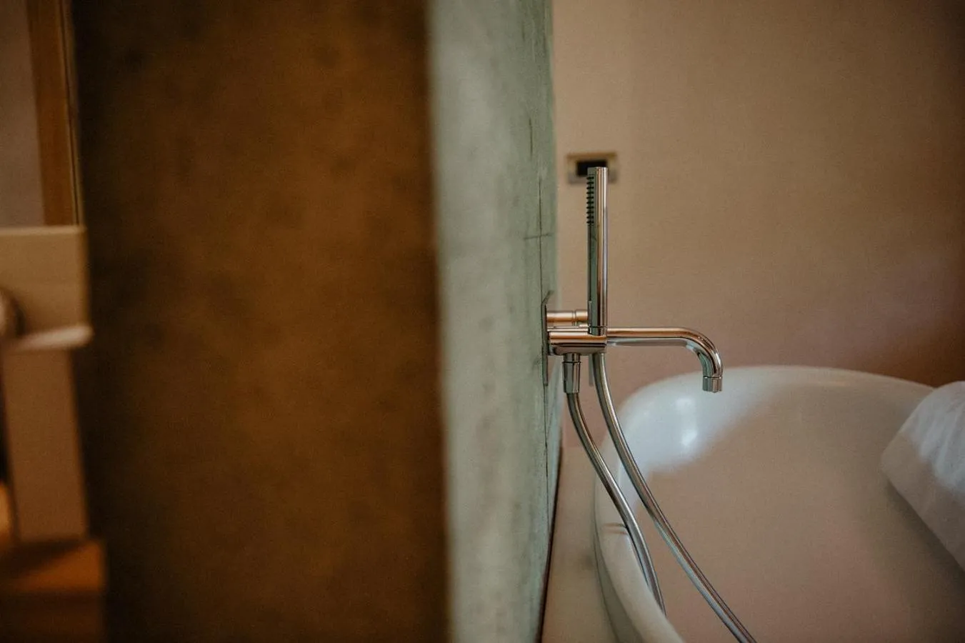 Decorative detail, Bed in Hotel Larice