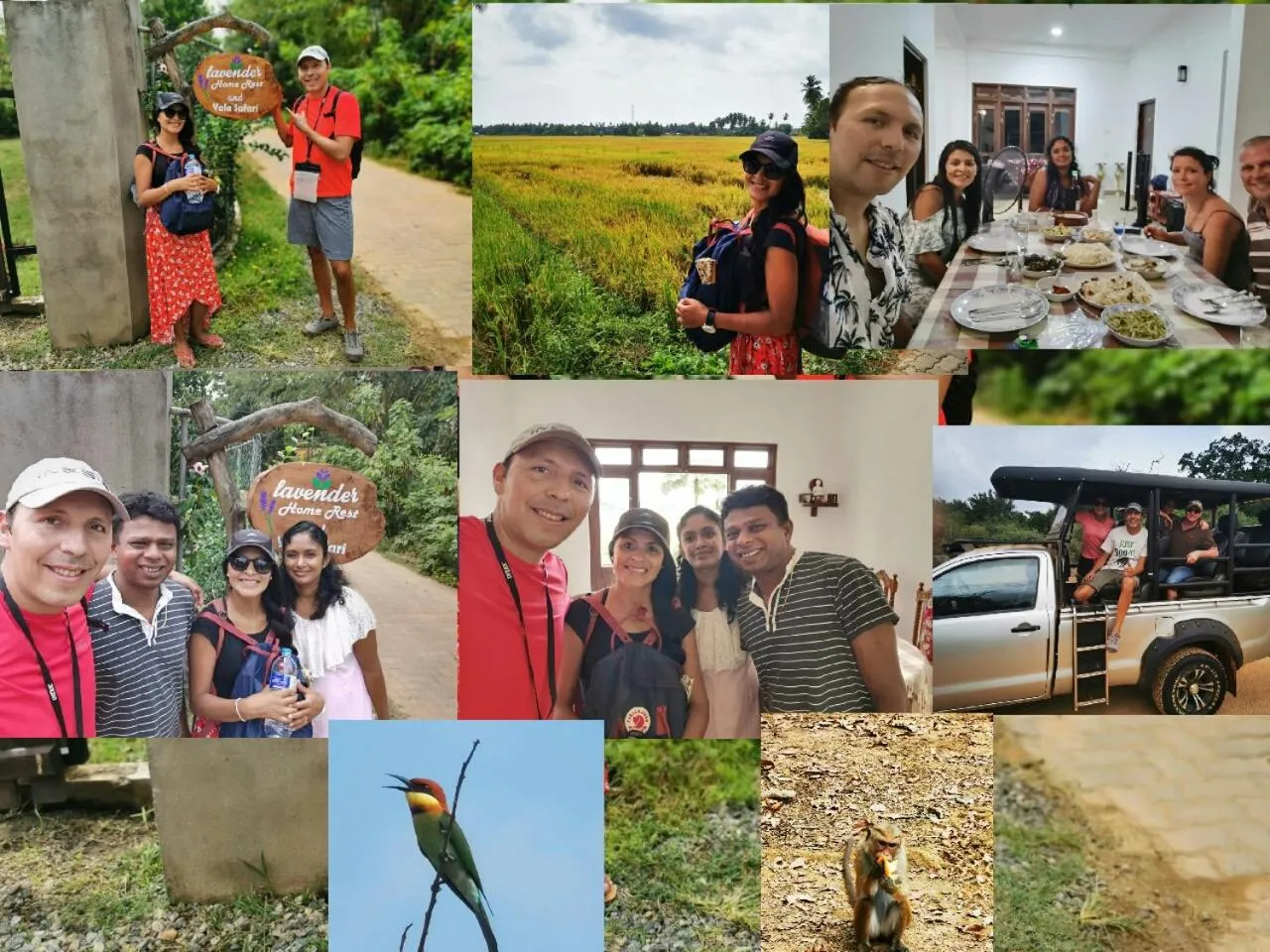 Staff in Lavender Home Yala Safari