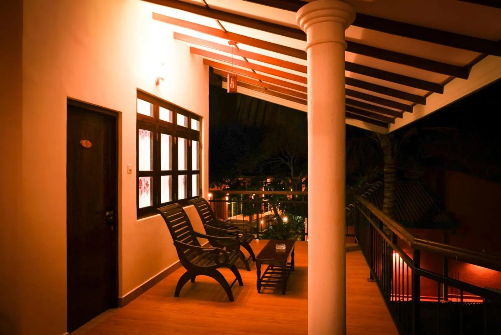 Balcony/Terrace in Lavender Home Yala Safari