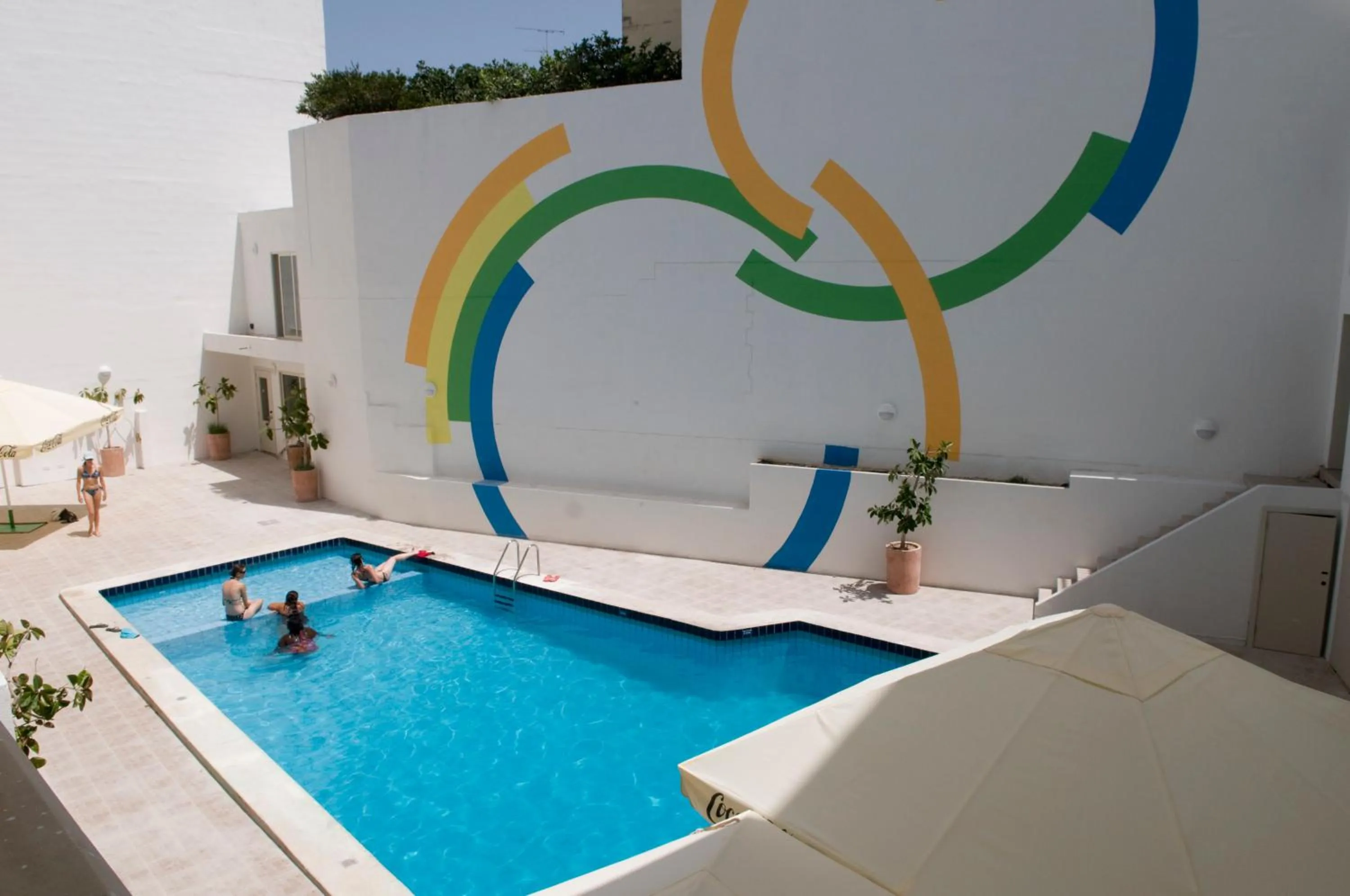 Swimming pool in NSTS Campus Residence and Hostel