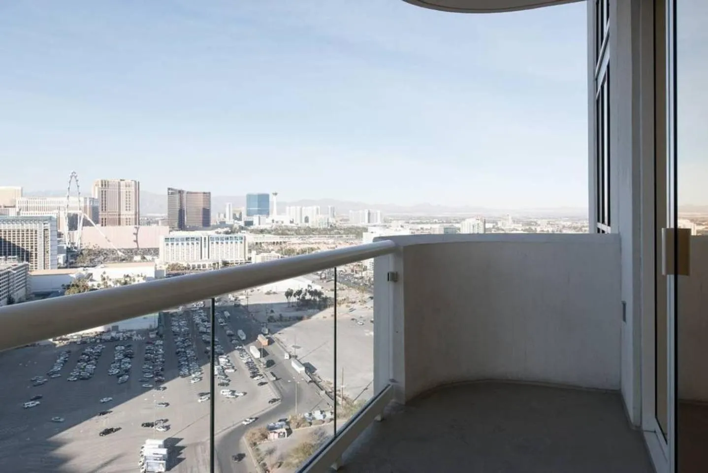 True 1BR Balcony Suite with Strip View at MGM Signature