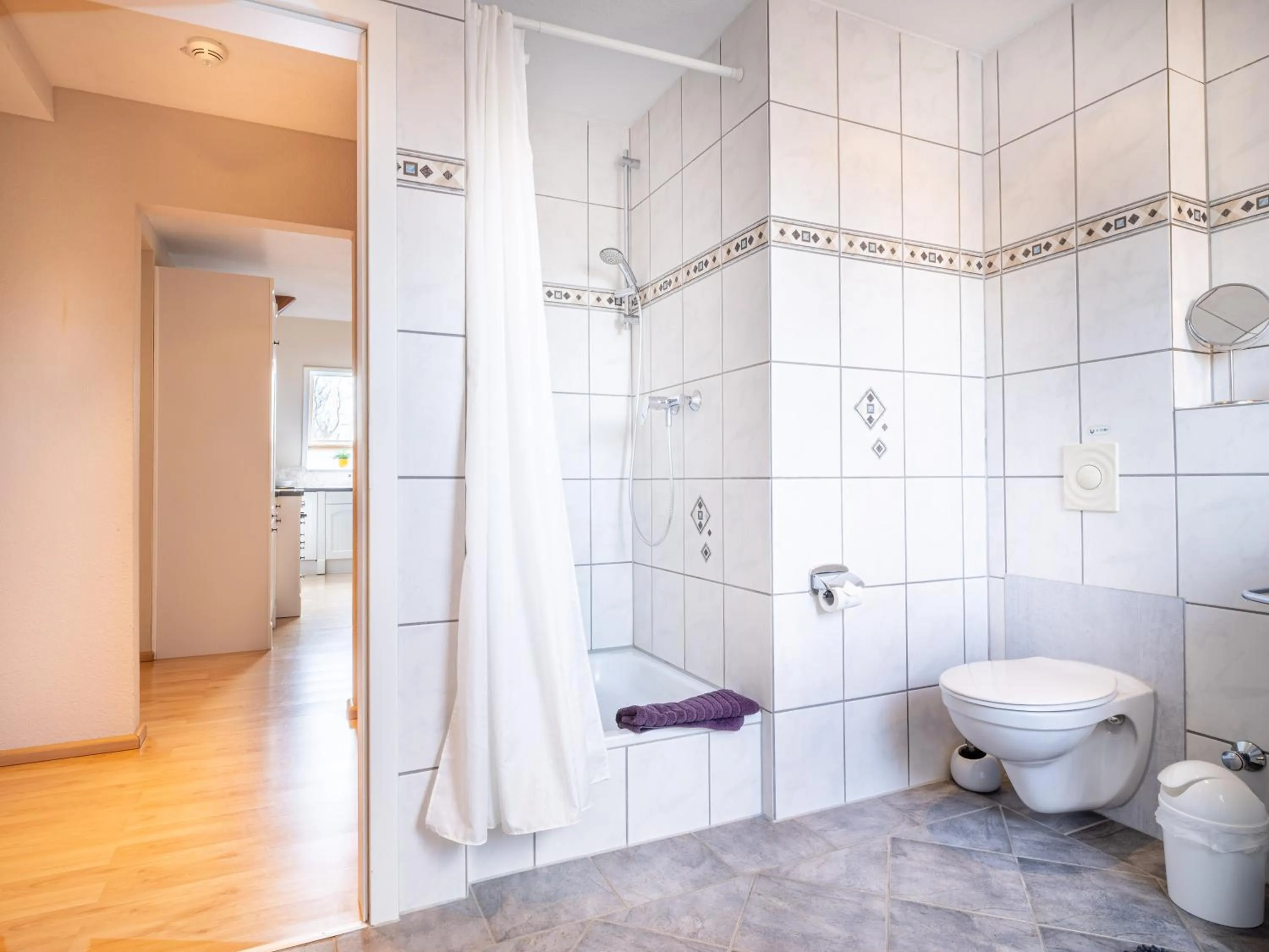 Shower in Hotel Stone