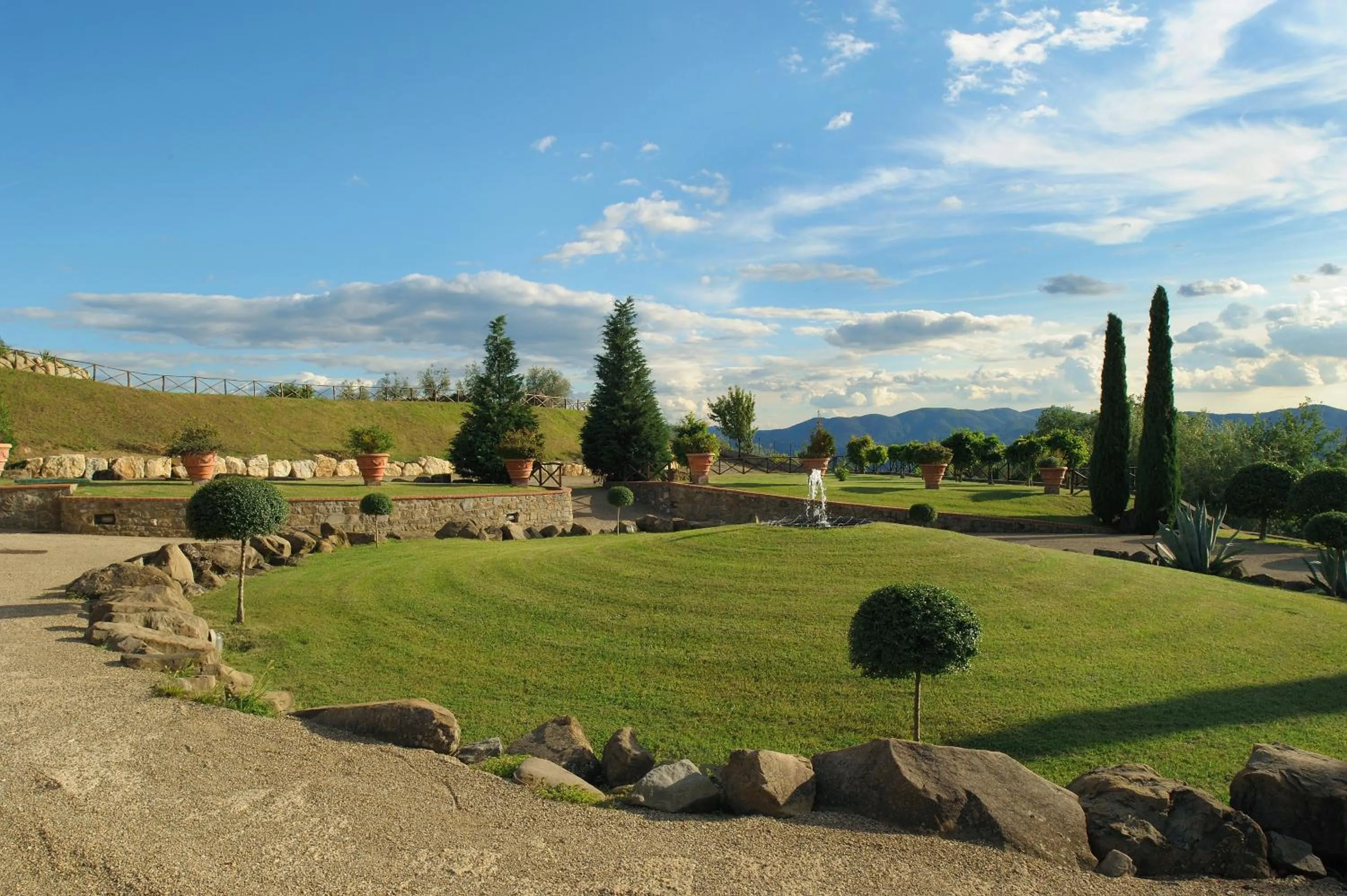 Garden in La Piazza di San Donato