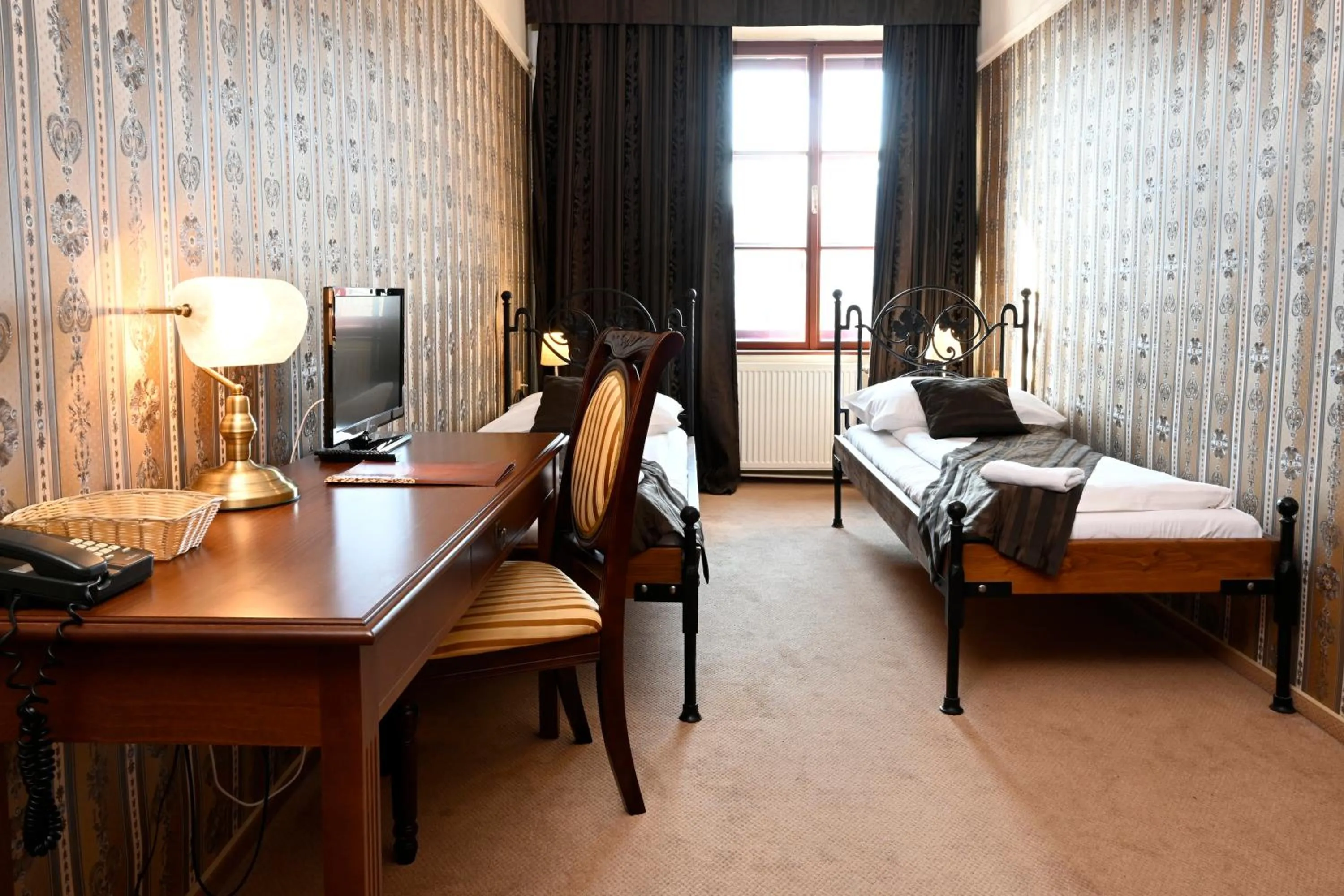 Bedroom, Bed in Hotel Bouček