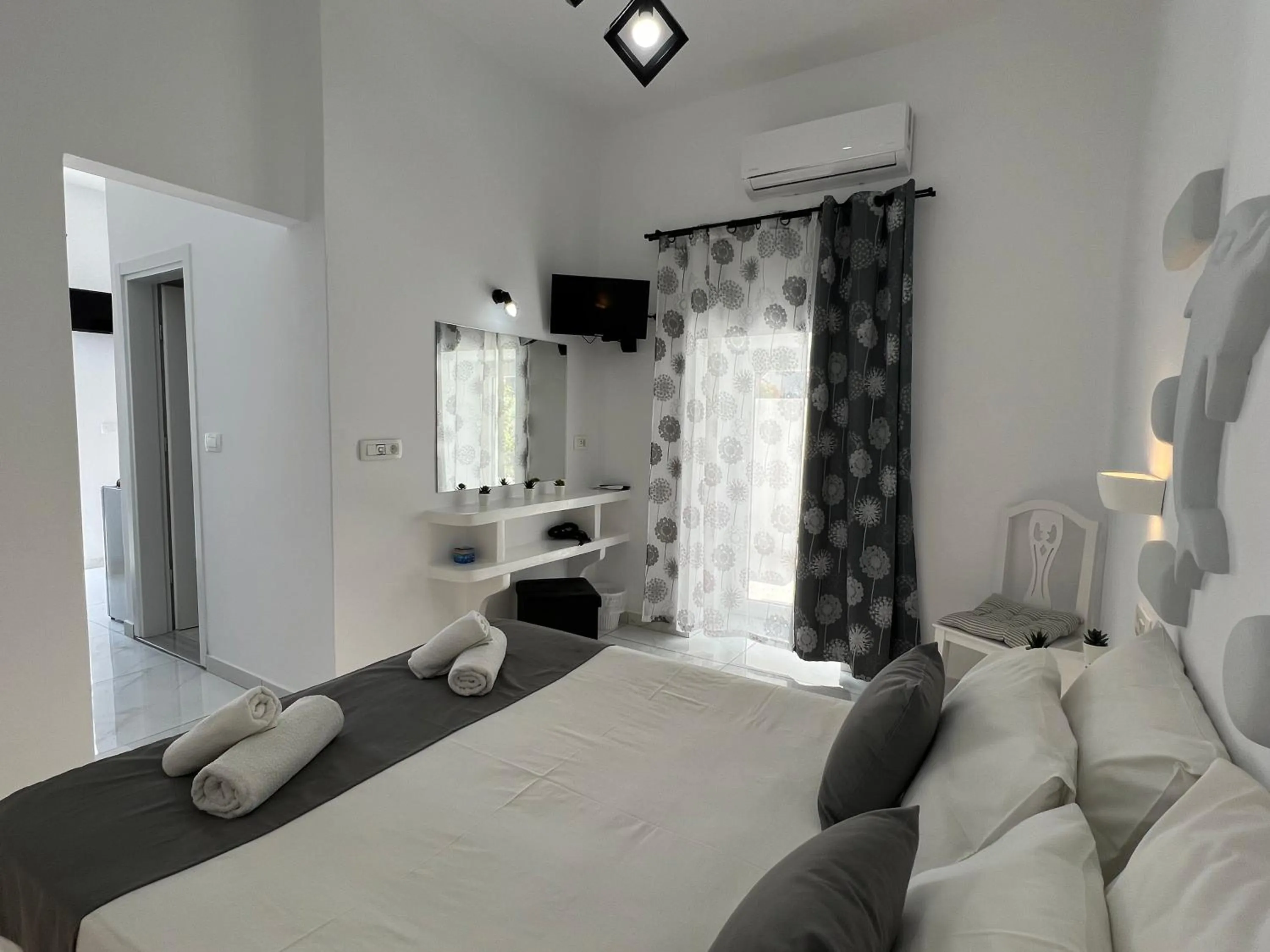 Bedroom, Bed in Villa Pavlina