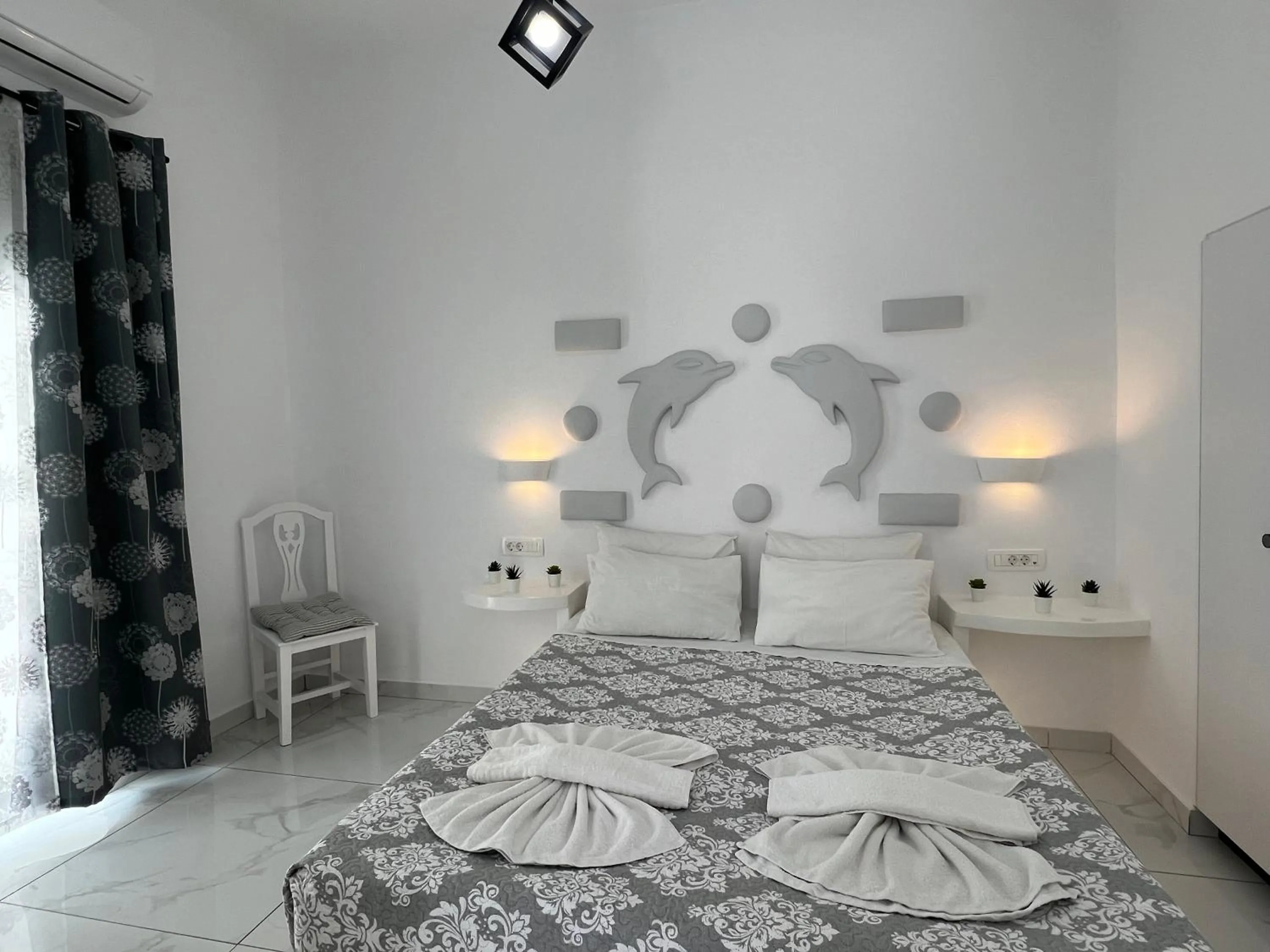 Bedroom, Bed in Villa Pavlina