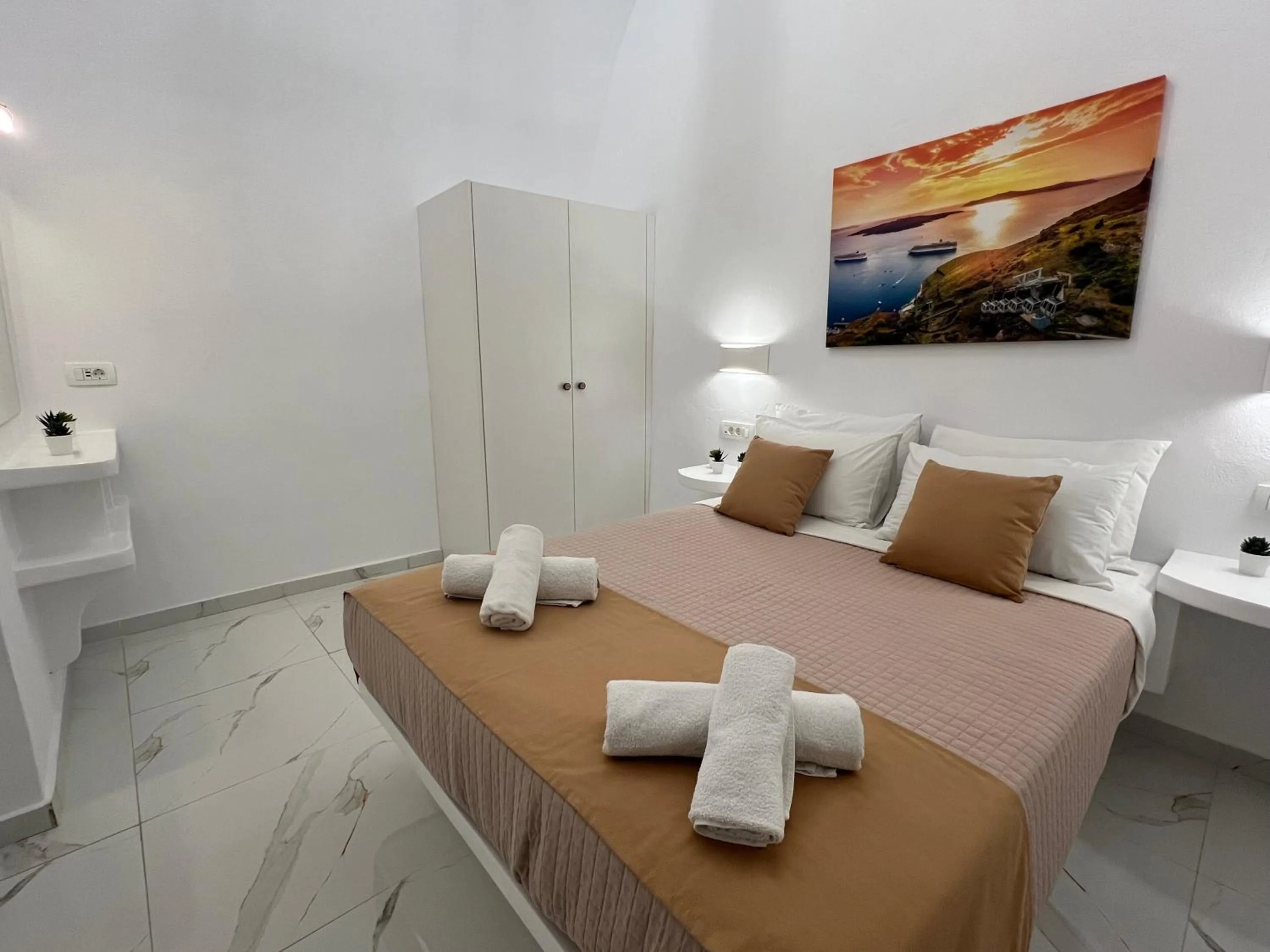 Bedroom, Bed in Villa Pavlina