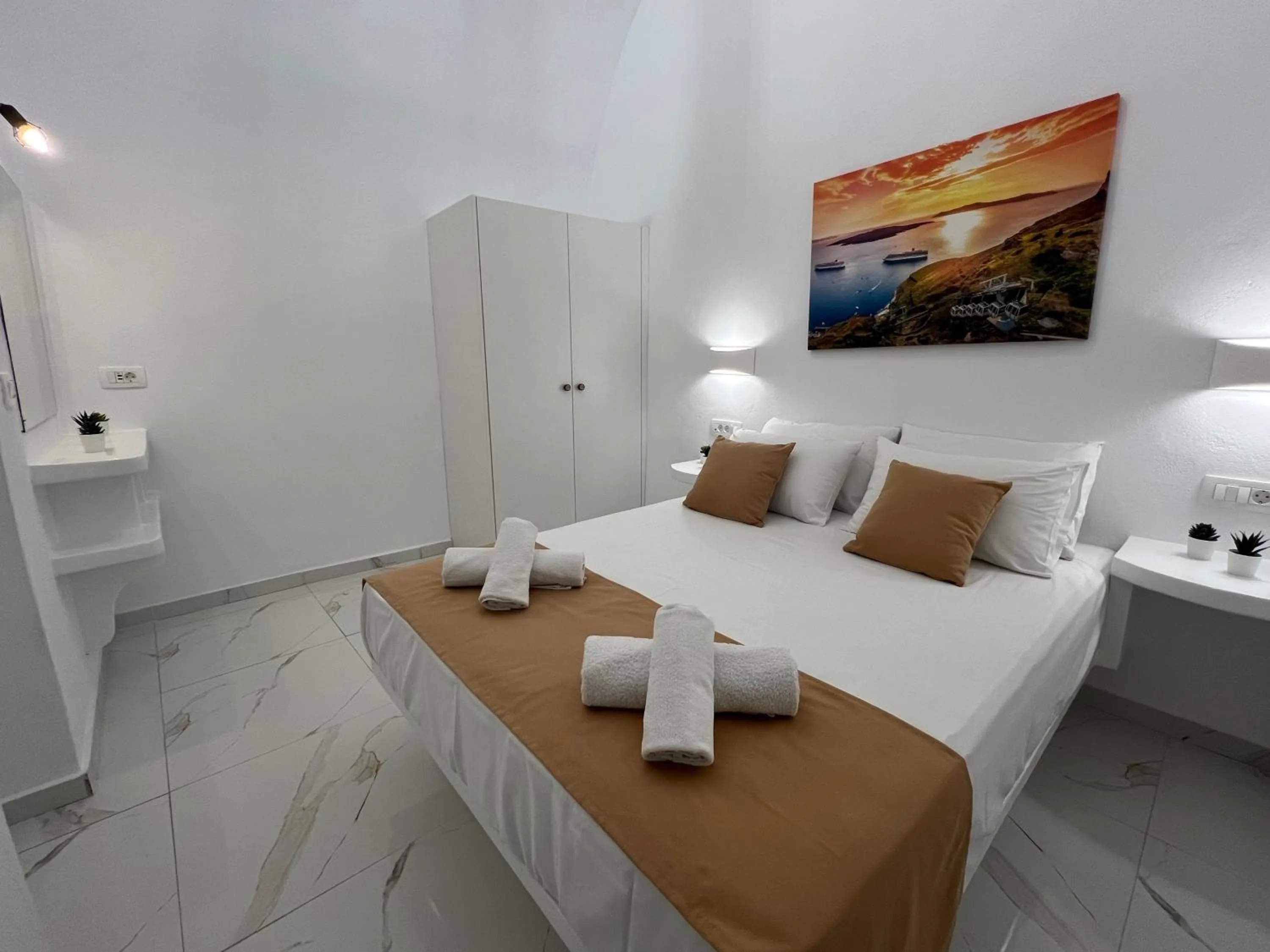 Bedroom, Bed in Villa Pavlina