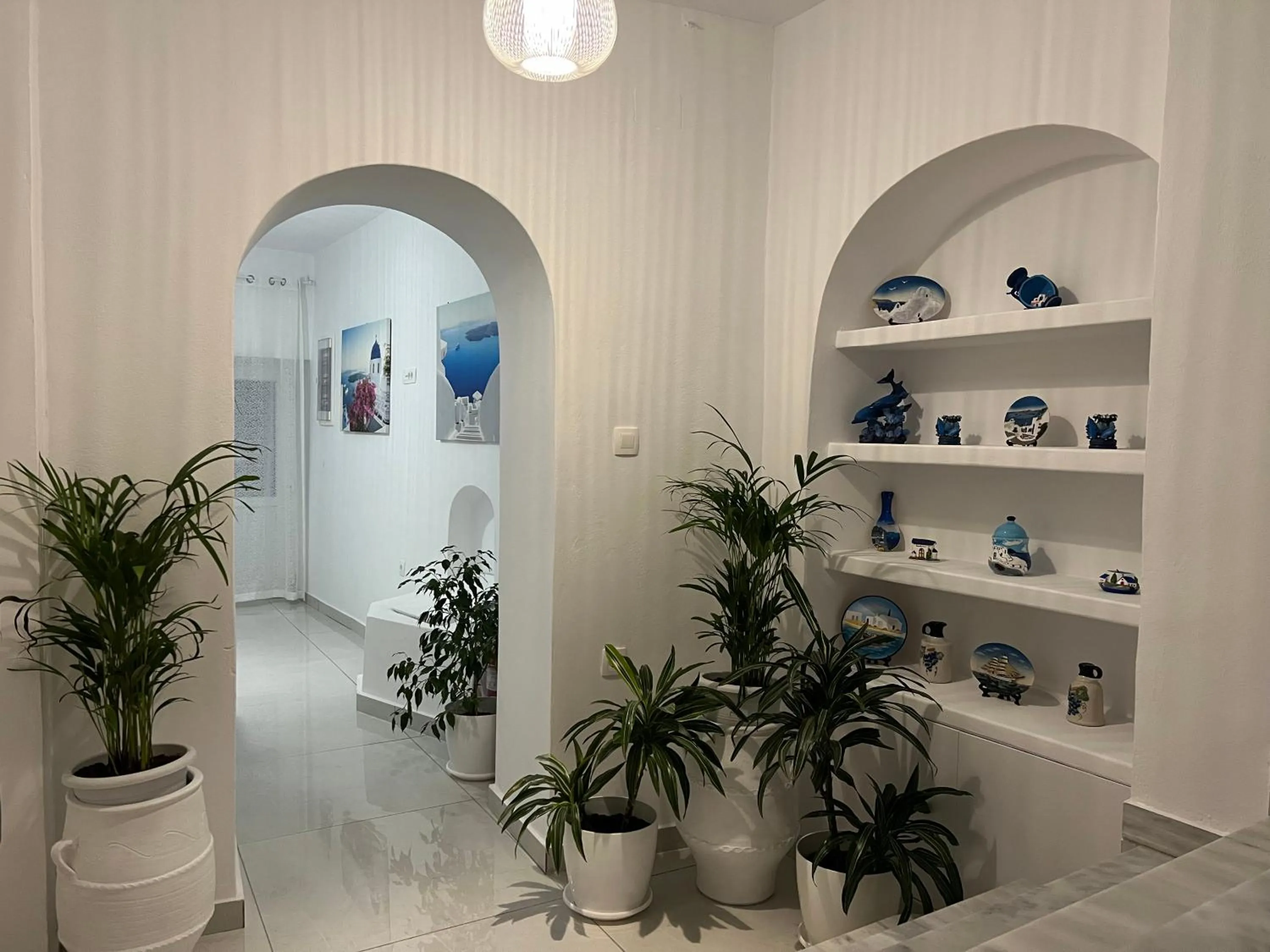 Lobby or reception in Villa Pavlina