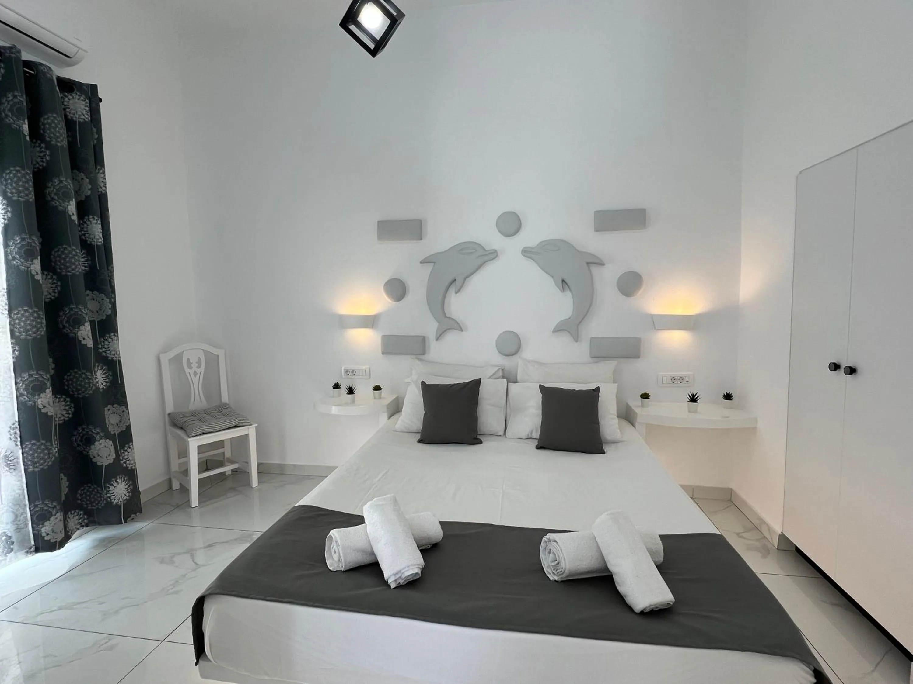 Bedroom, Bed in Villa Pavlina