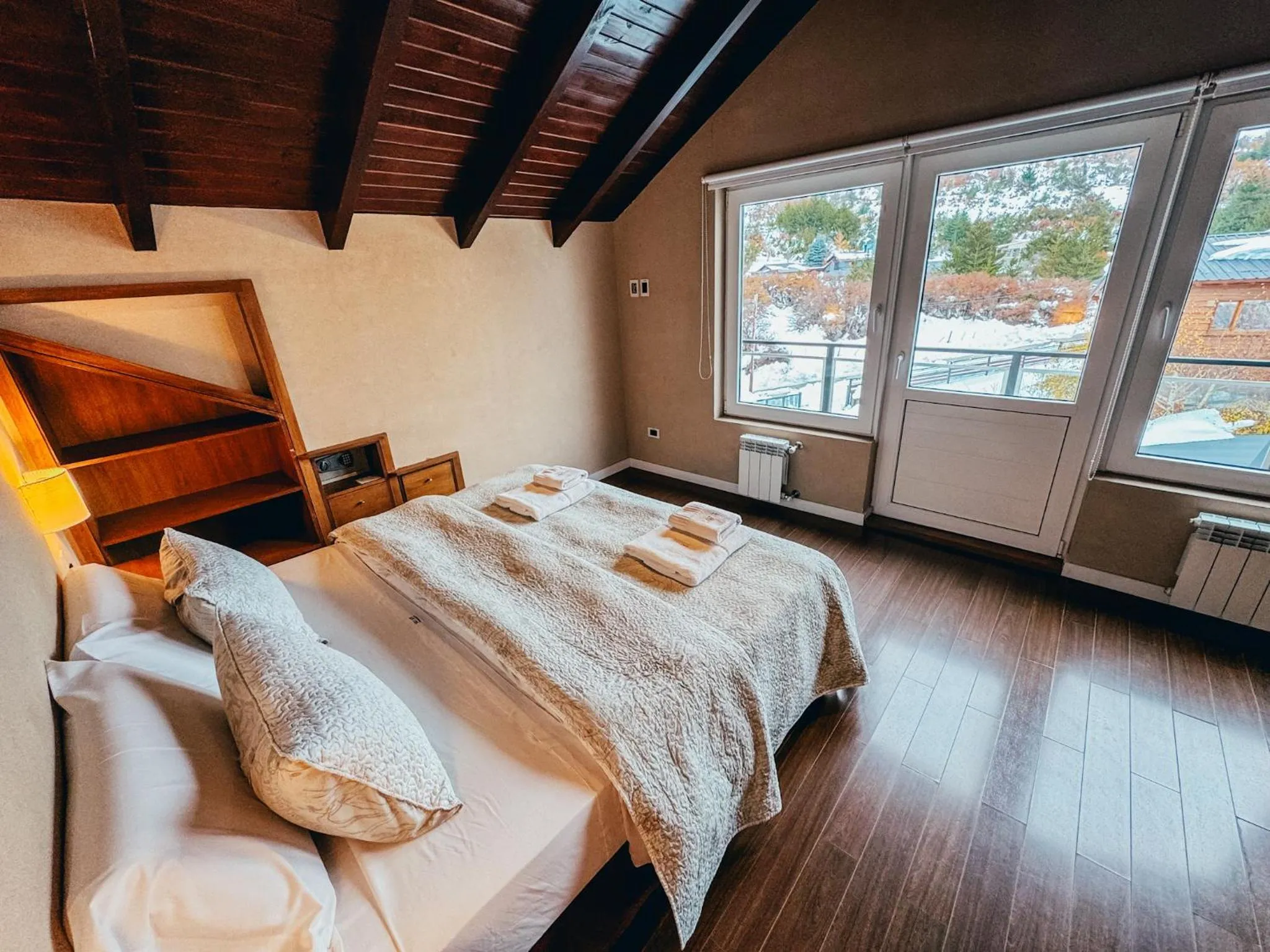 Bedroom, Bed in Ski Sur Apartments