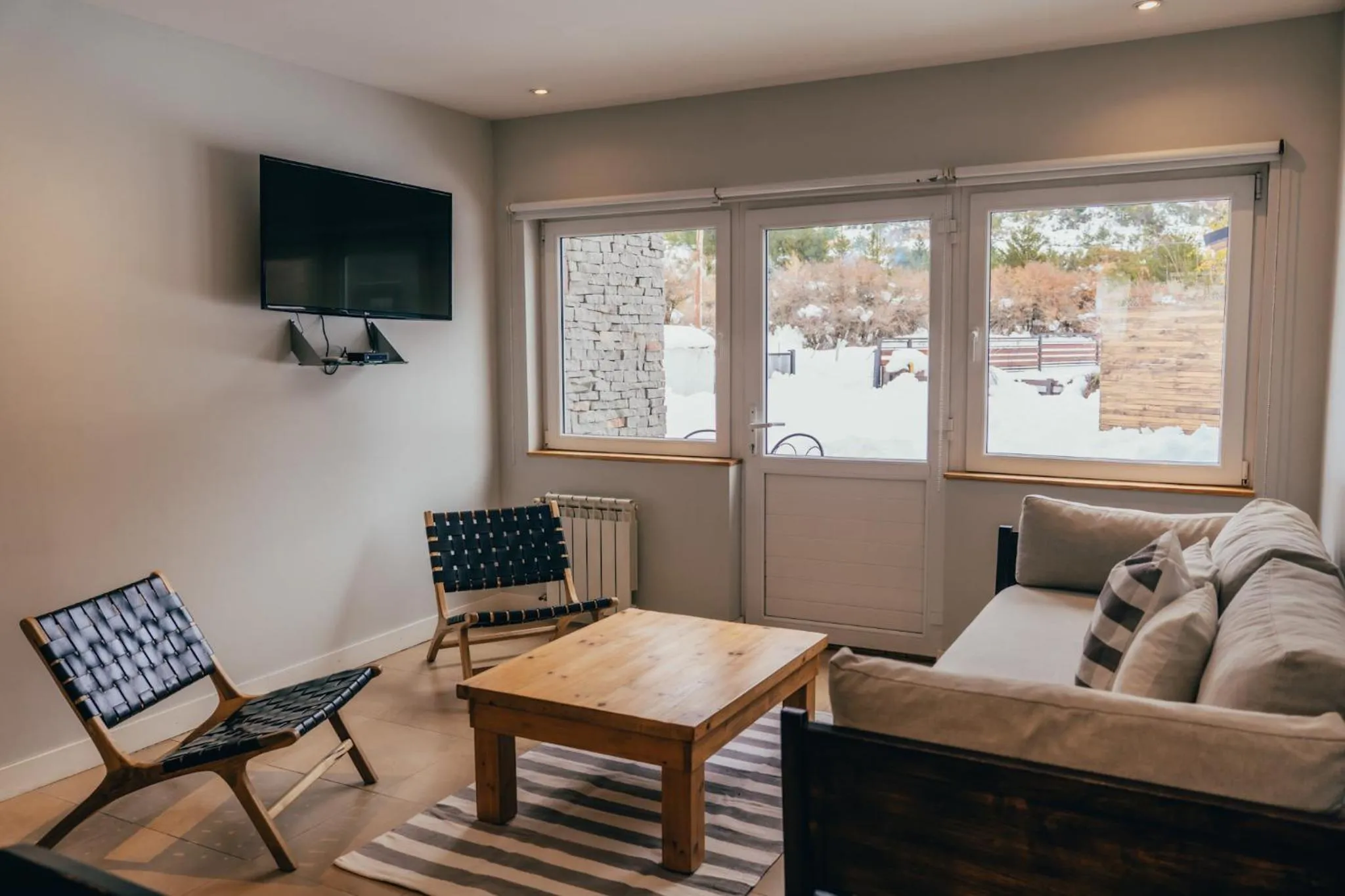 Living room in Ski Sur Apartments