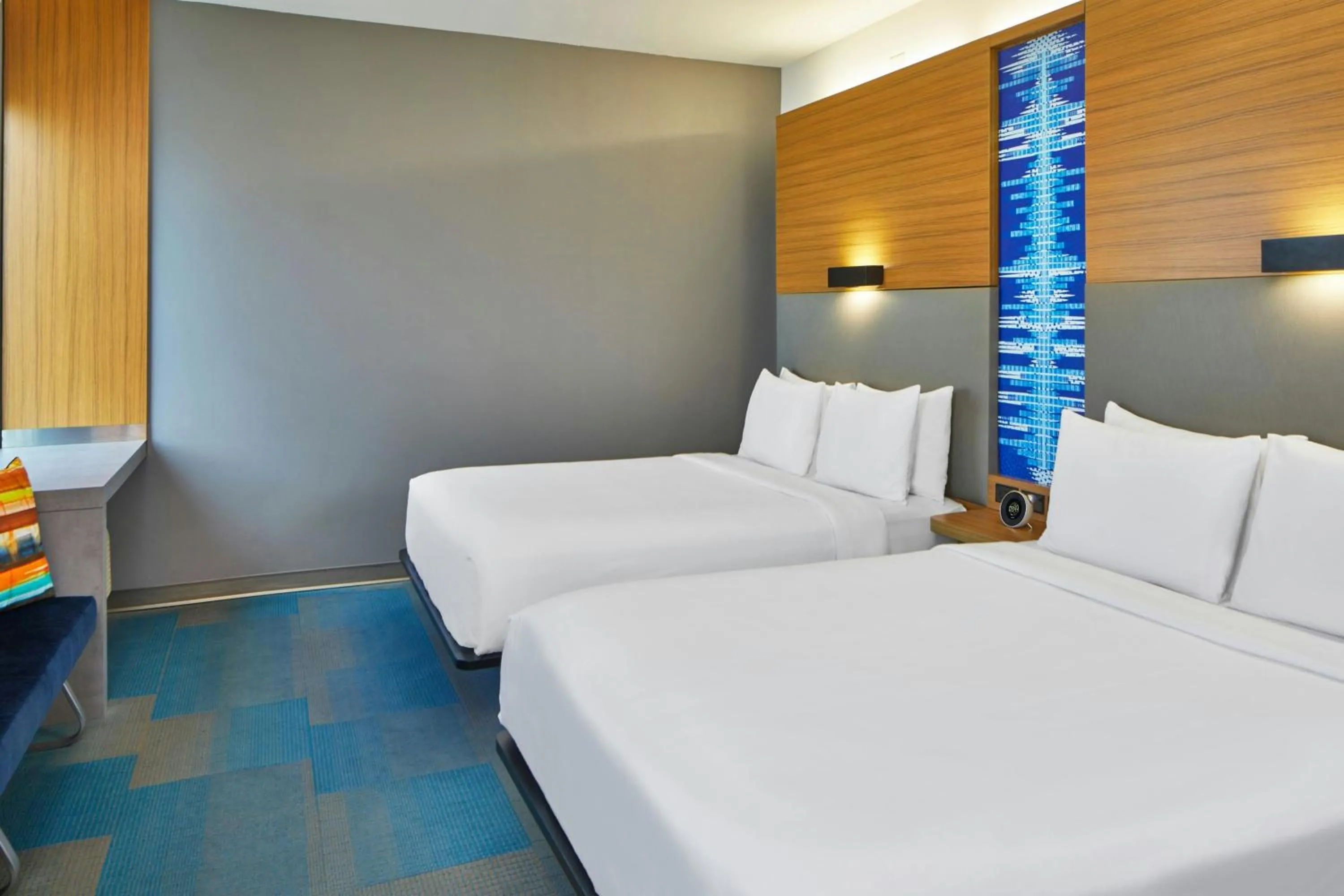 Photo of the whole room, Bed in Aloft Austin at The Domain