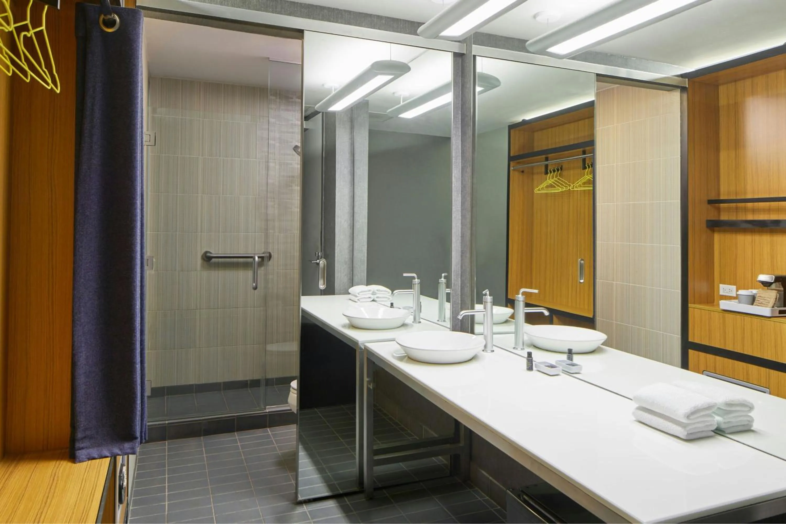 Bathroom in Aloft Austin at The Domain