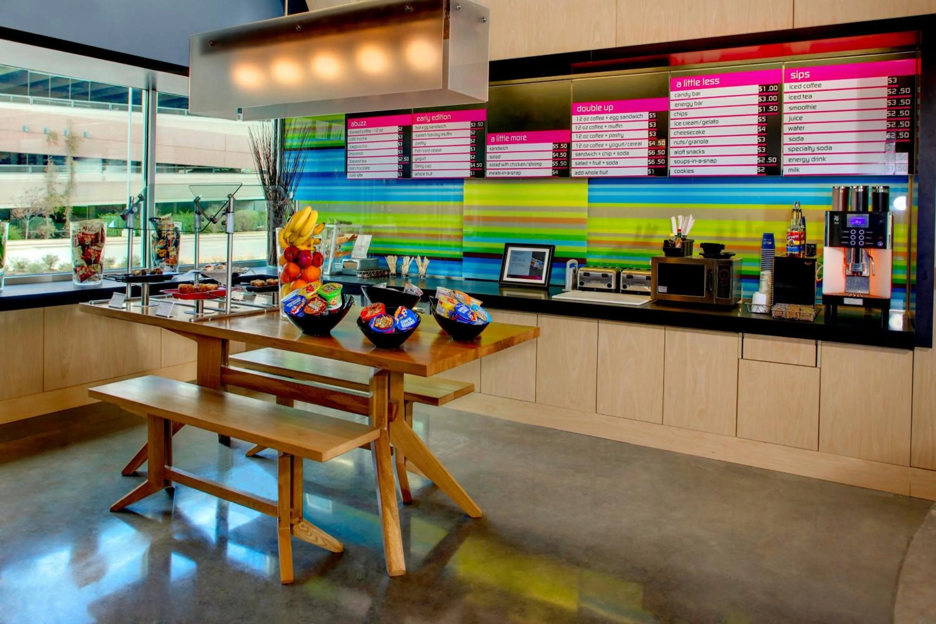 Restaurant/places to eat in Aloft Austin at The Domain