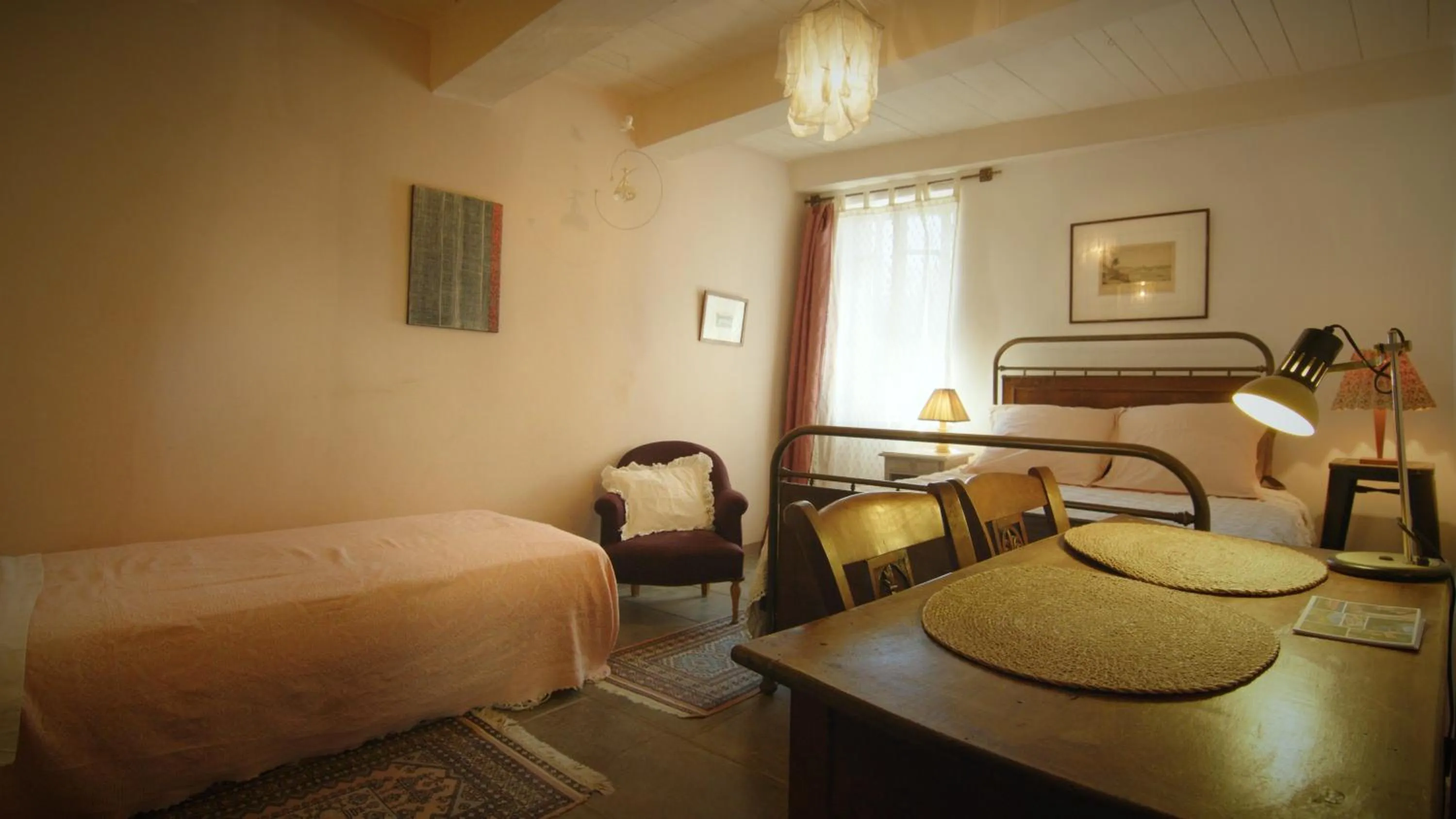 Bed in Les chambres d'Elise