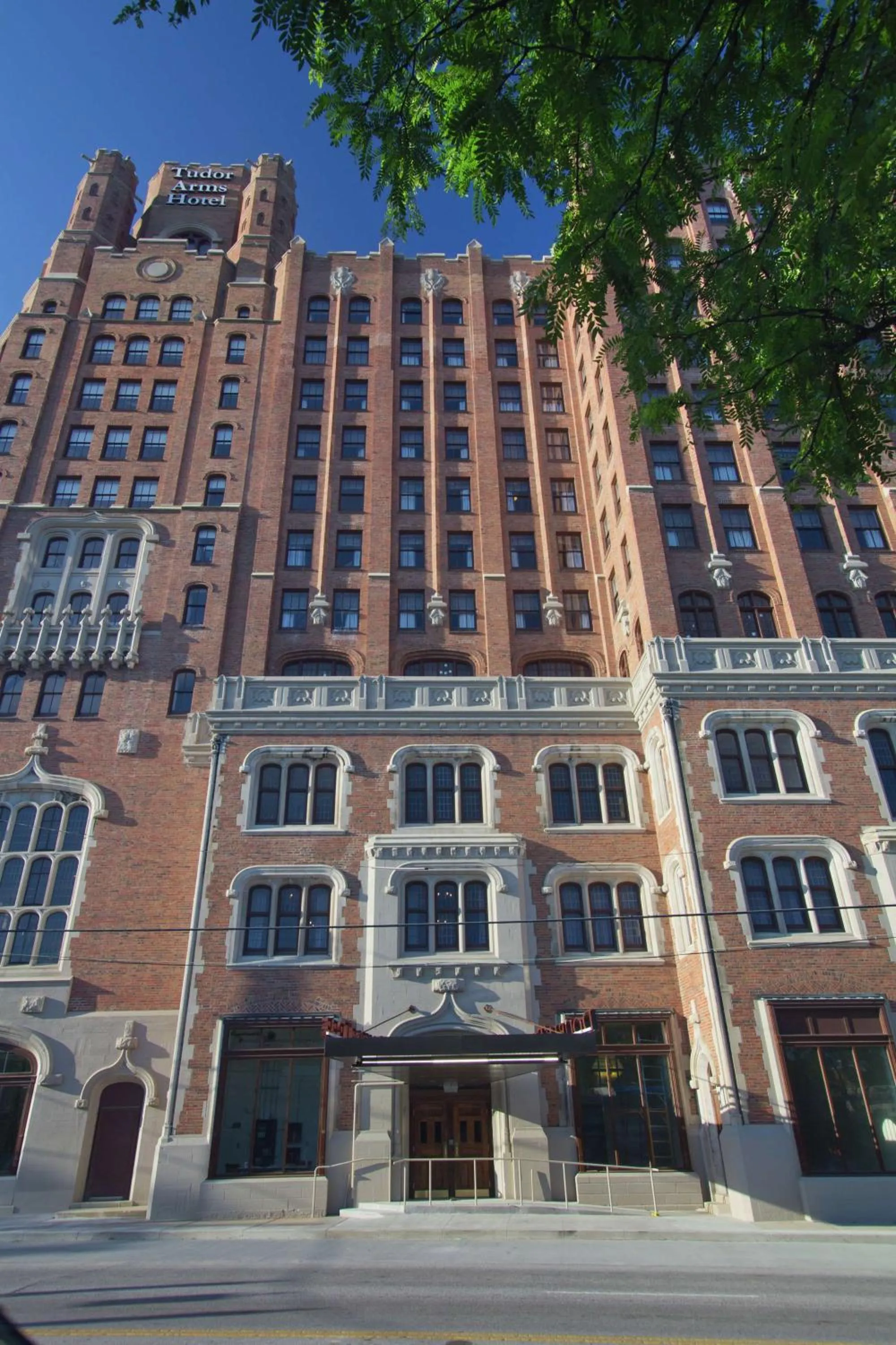 Property building in The Tudor Arms Hotel Cleveland - a DoubleTree by Hilton