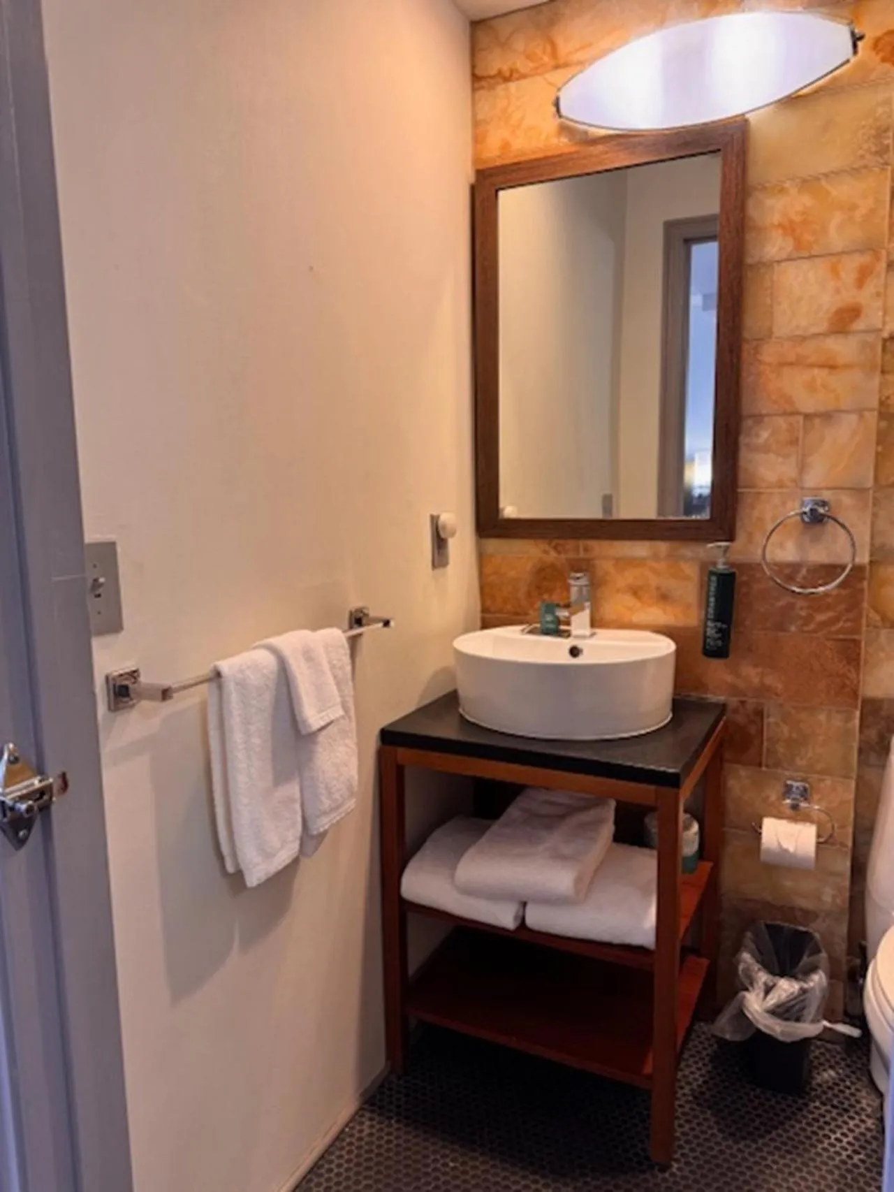 Bathroom in The Tudor Arms Hotel Cleveland - a DoubleTree by Hilton