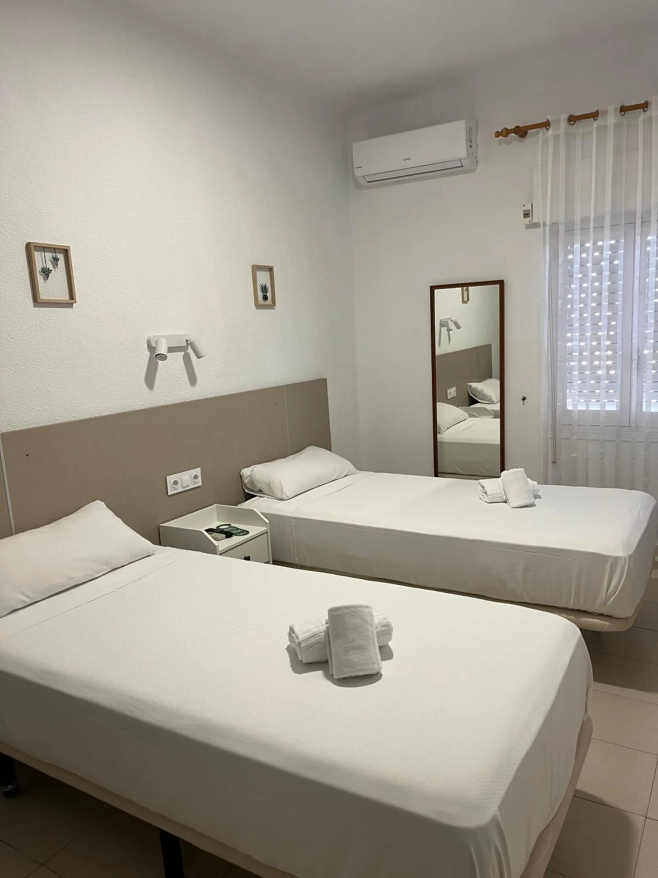 Bed in Hotel Bennington