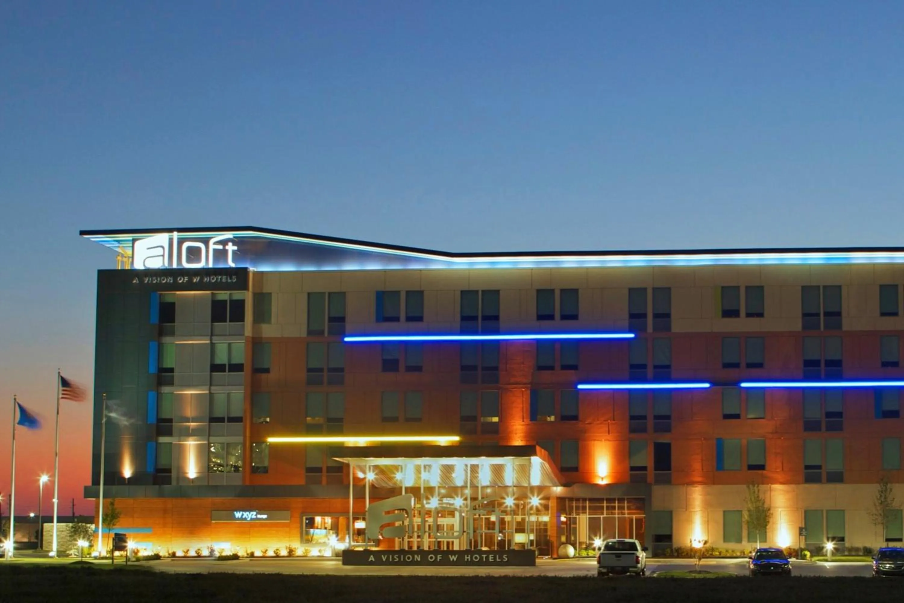 Property building in Aloft Tulsa
