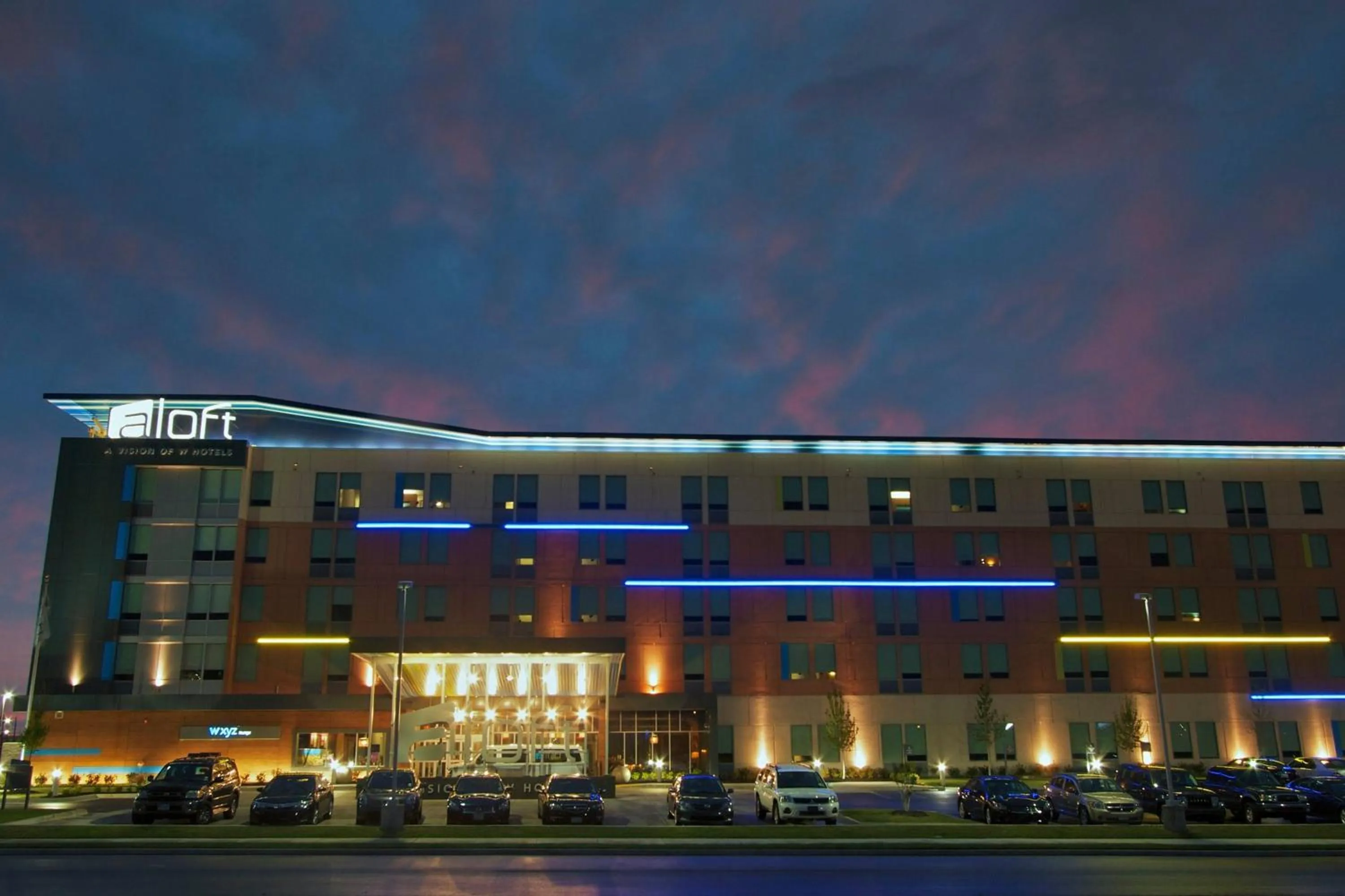 Property building in Aloft Tulsa