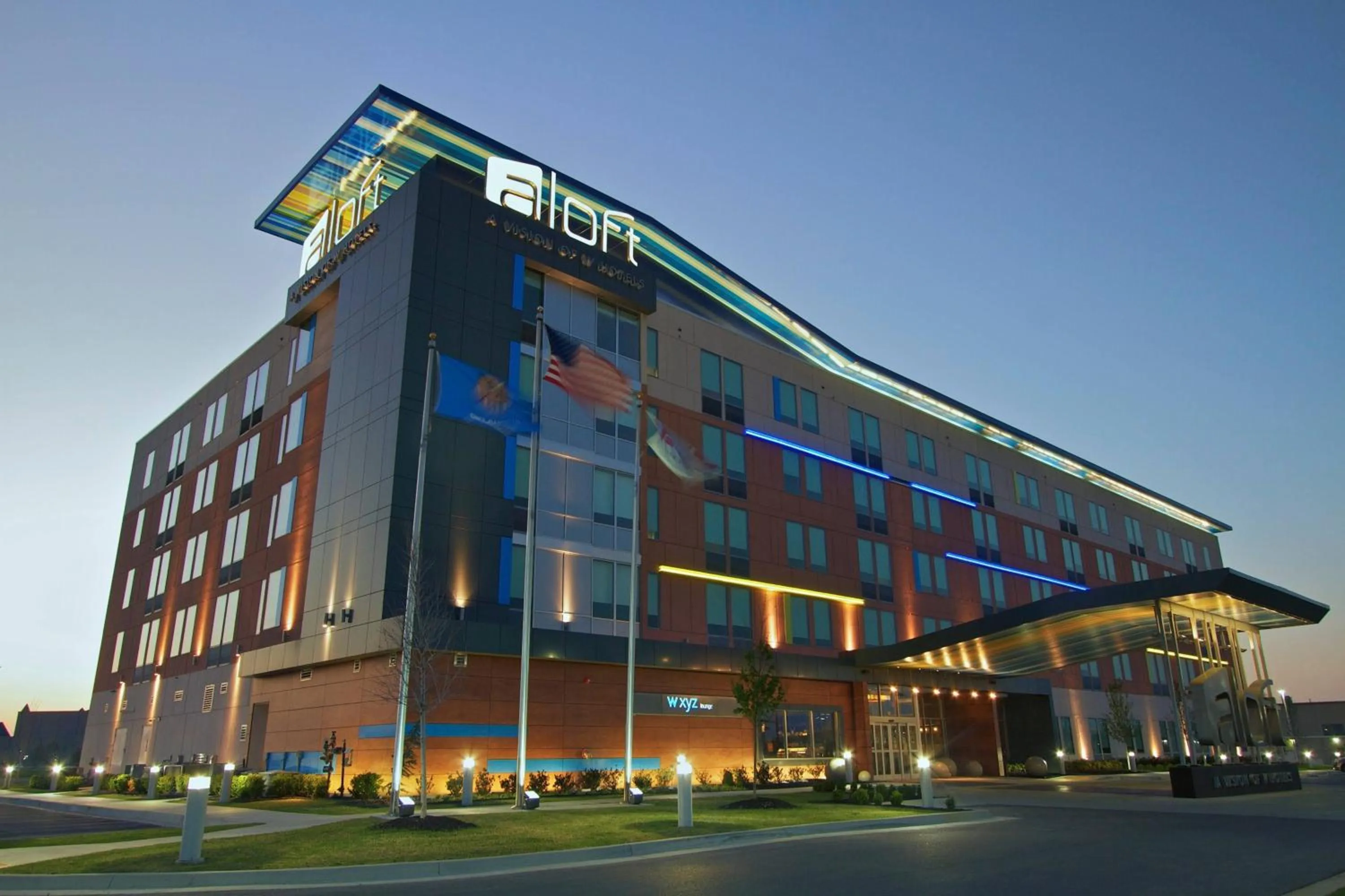 Property building in Aloft Tulsa