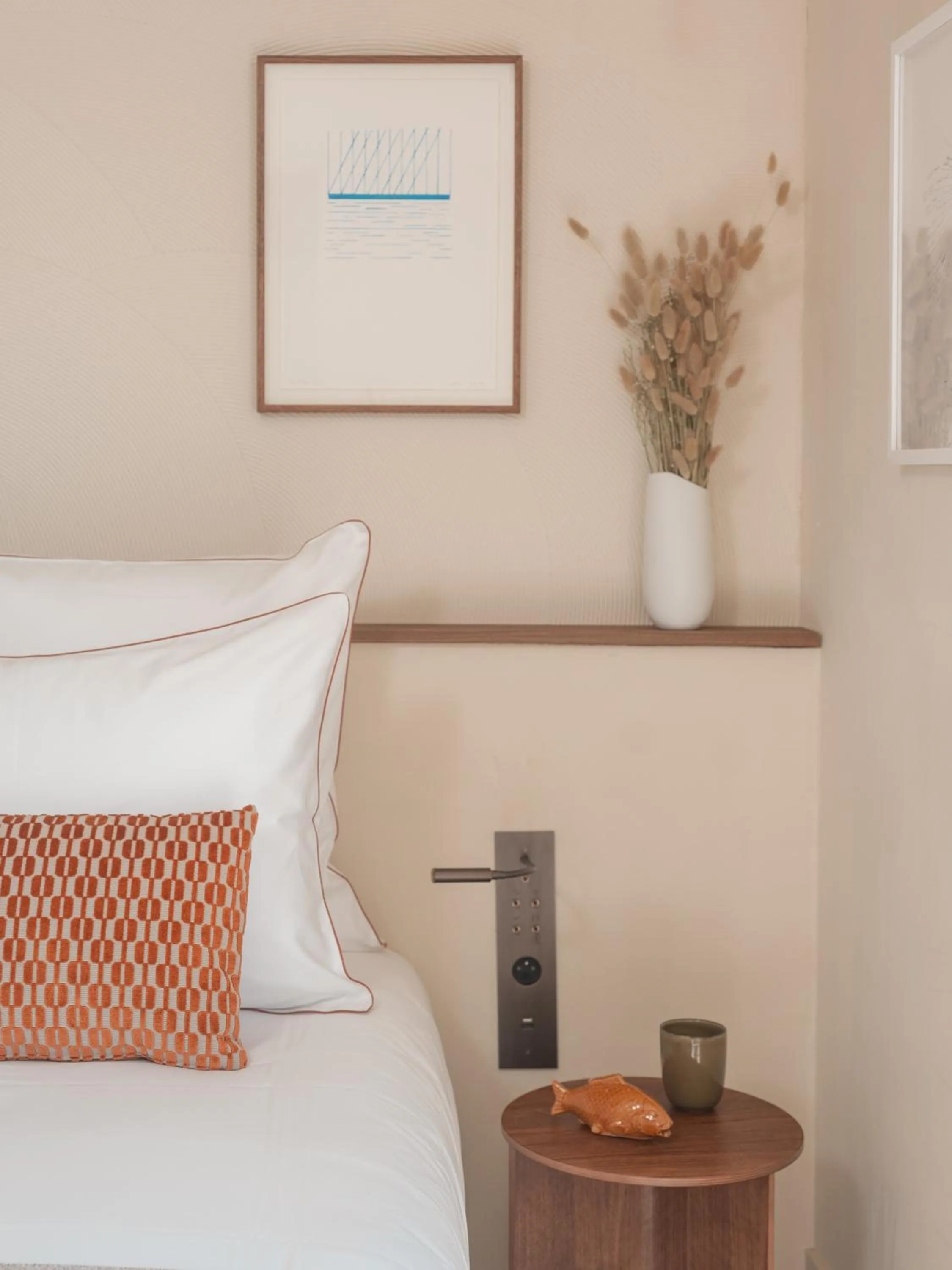 Bed in Hôtel Liautaud Cassis