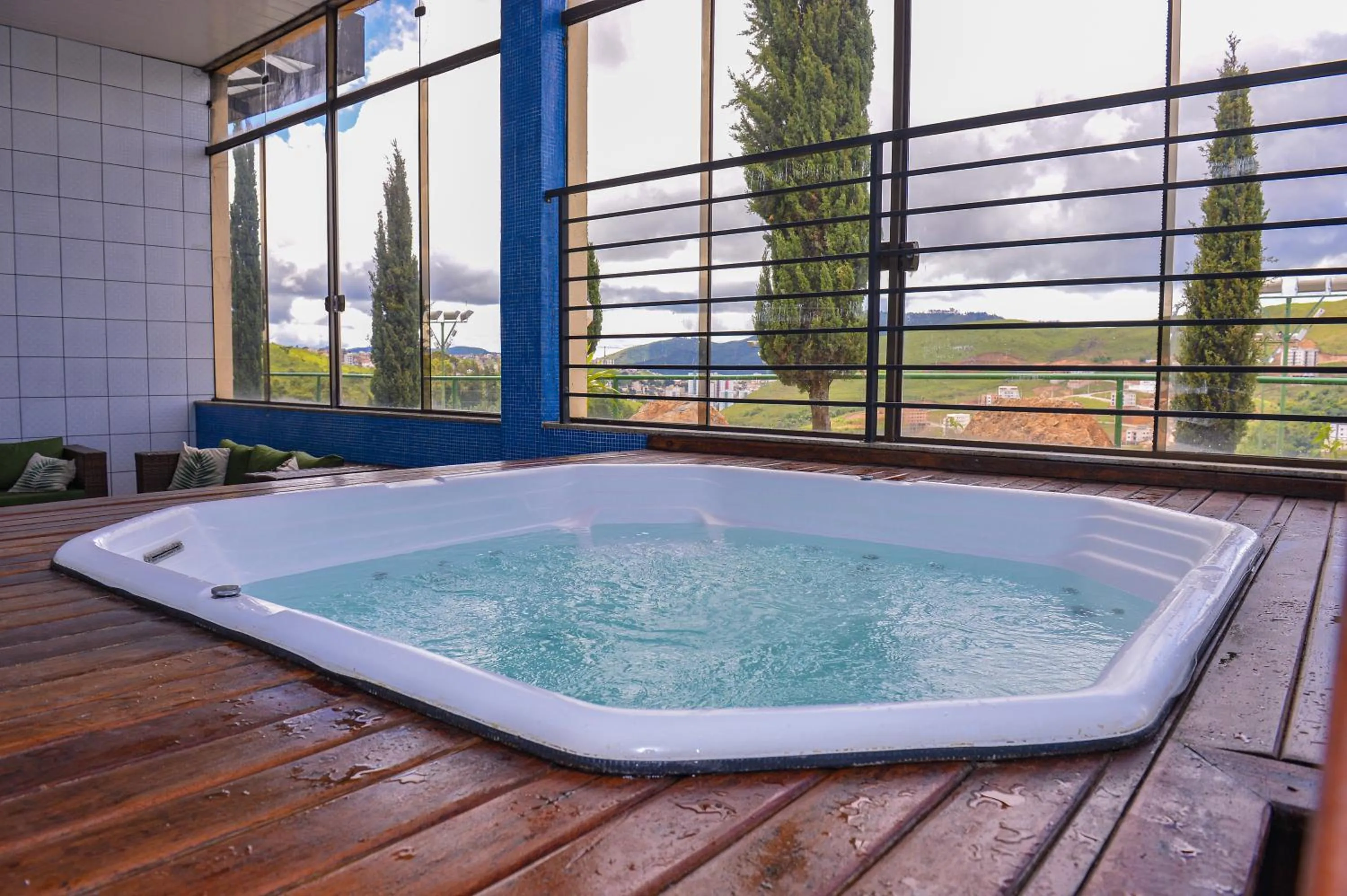 Hot Tub in Hotel Golden Park All Inclusive Poços de Caldas By Nacional Inn