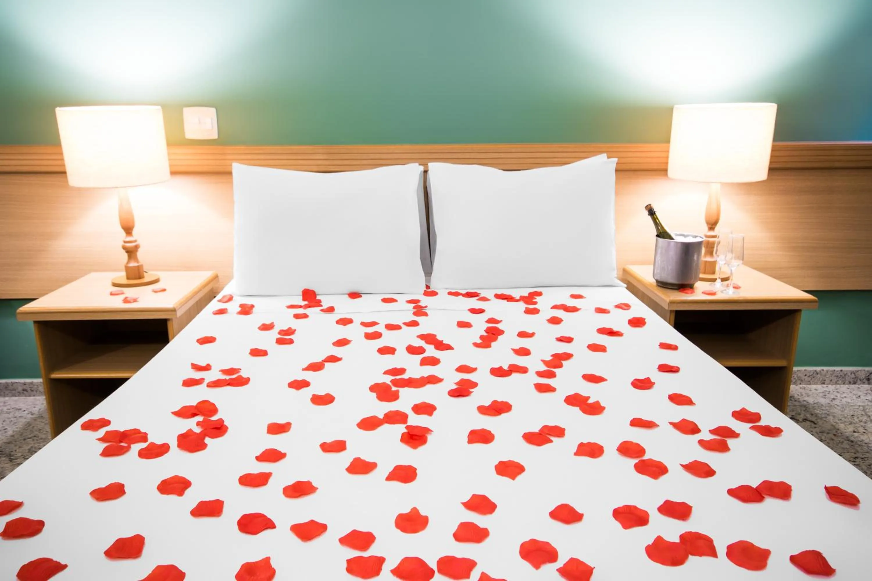 Bedroom, Bed in Hotel Golden Park All Inclusive Poços de Caldas By Nacional Inn