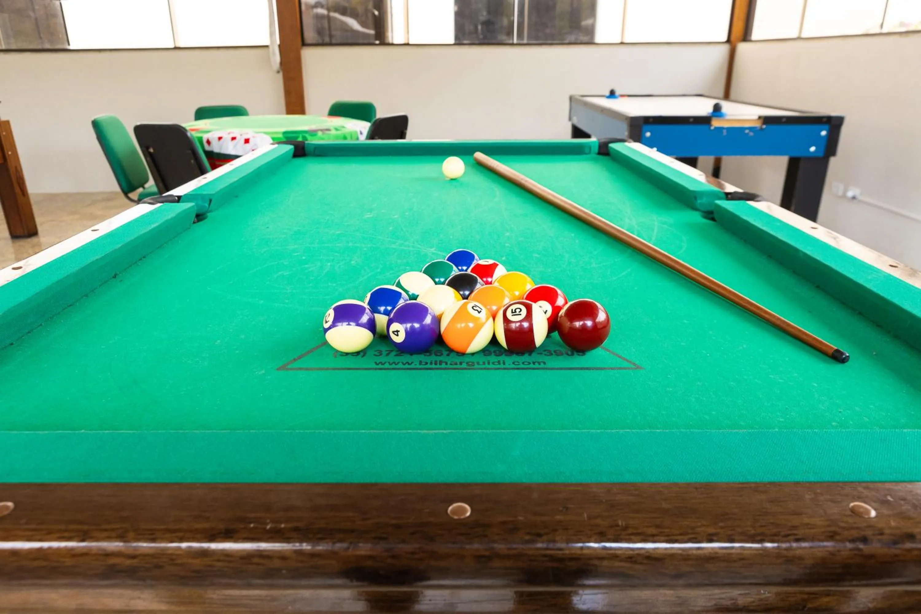 Billiard in Hotel Golden Park All Inclusive Poços de Caldas By Nacional Inn