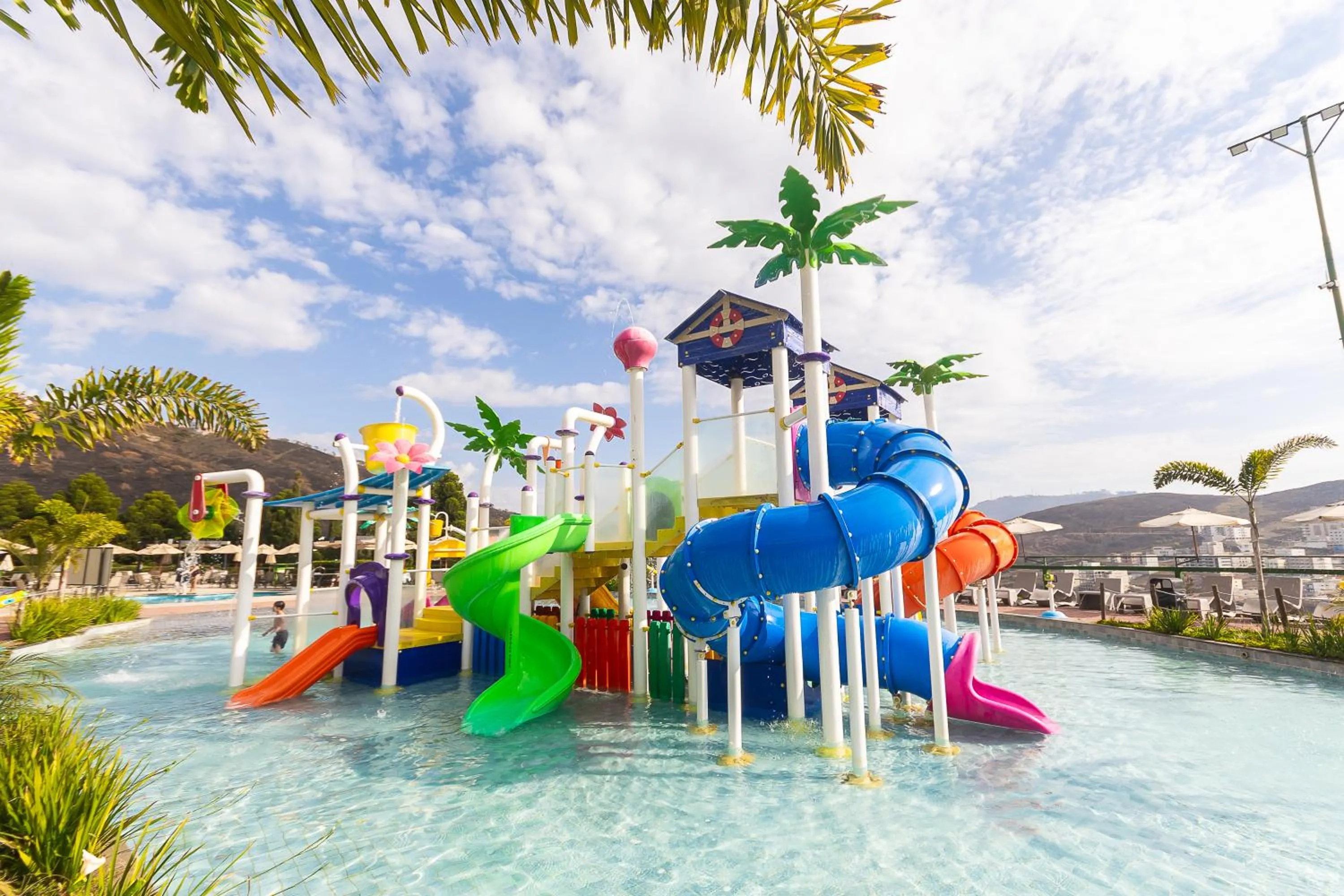 Aqua park in Hotel Golden Park All Inclusive Poços de Caldas By Nacional Inn