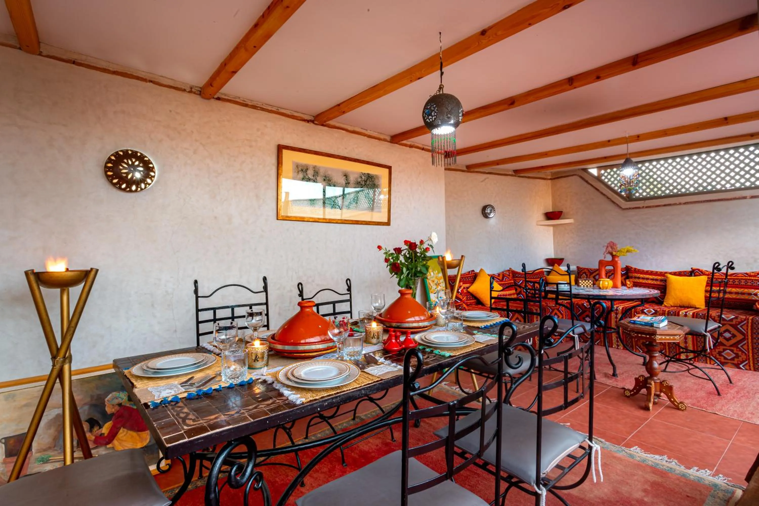 Patio in Riad Azalia