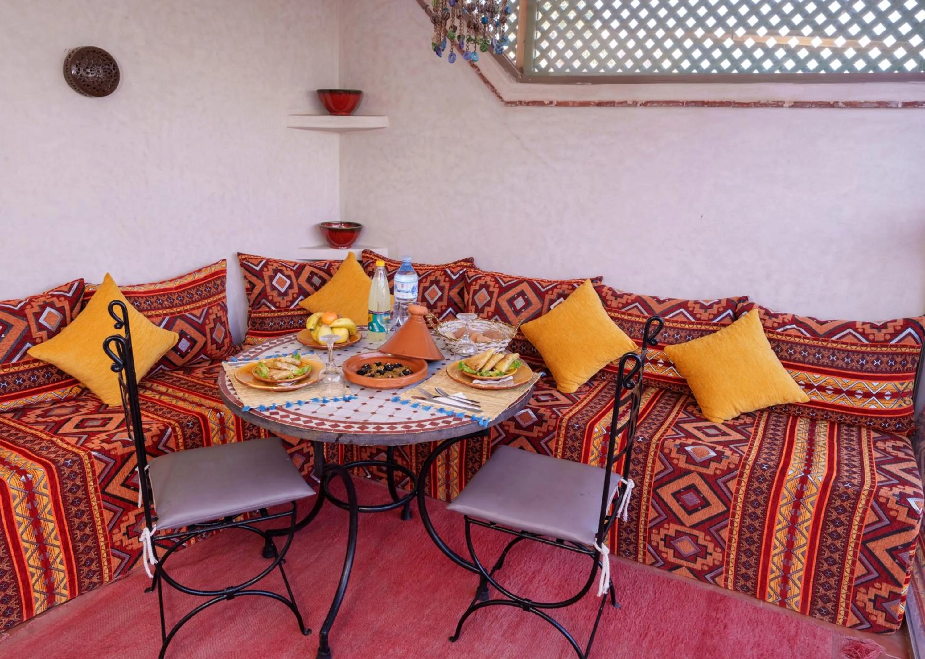Living room in Riad Azalia