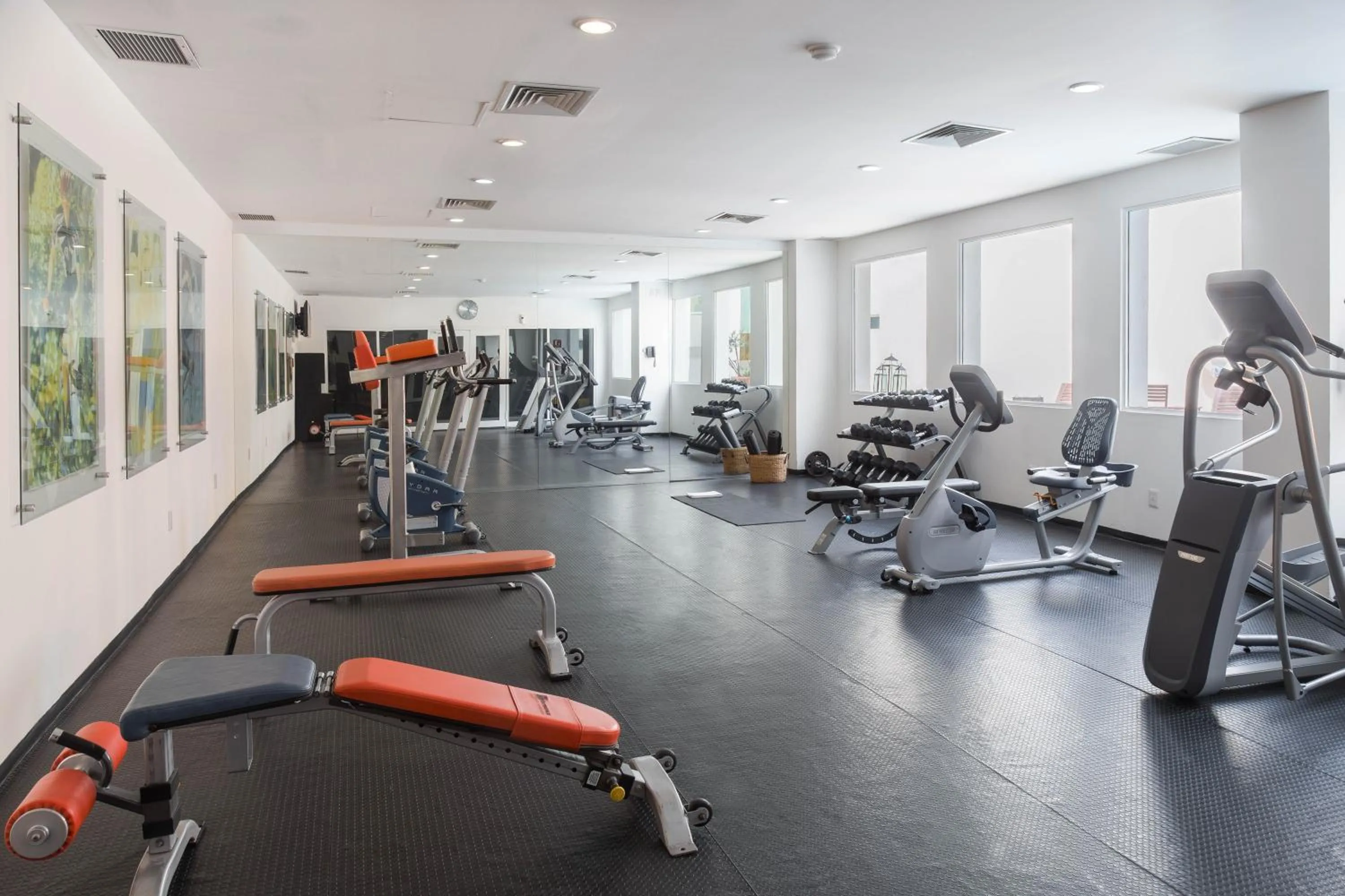 Fitness centre/facilities in HS HOTSSON Smart León Centro Max