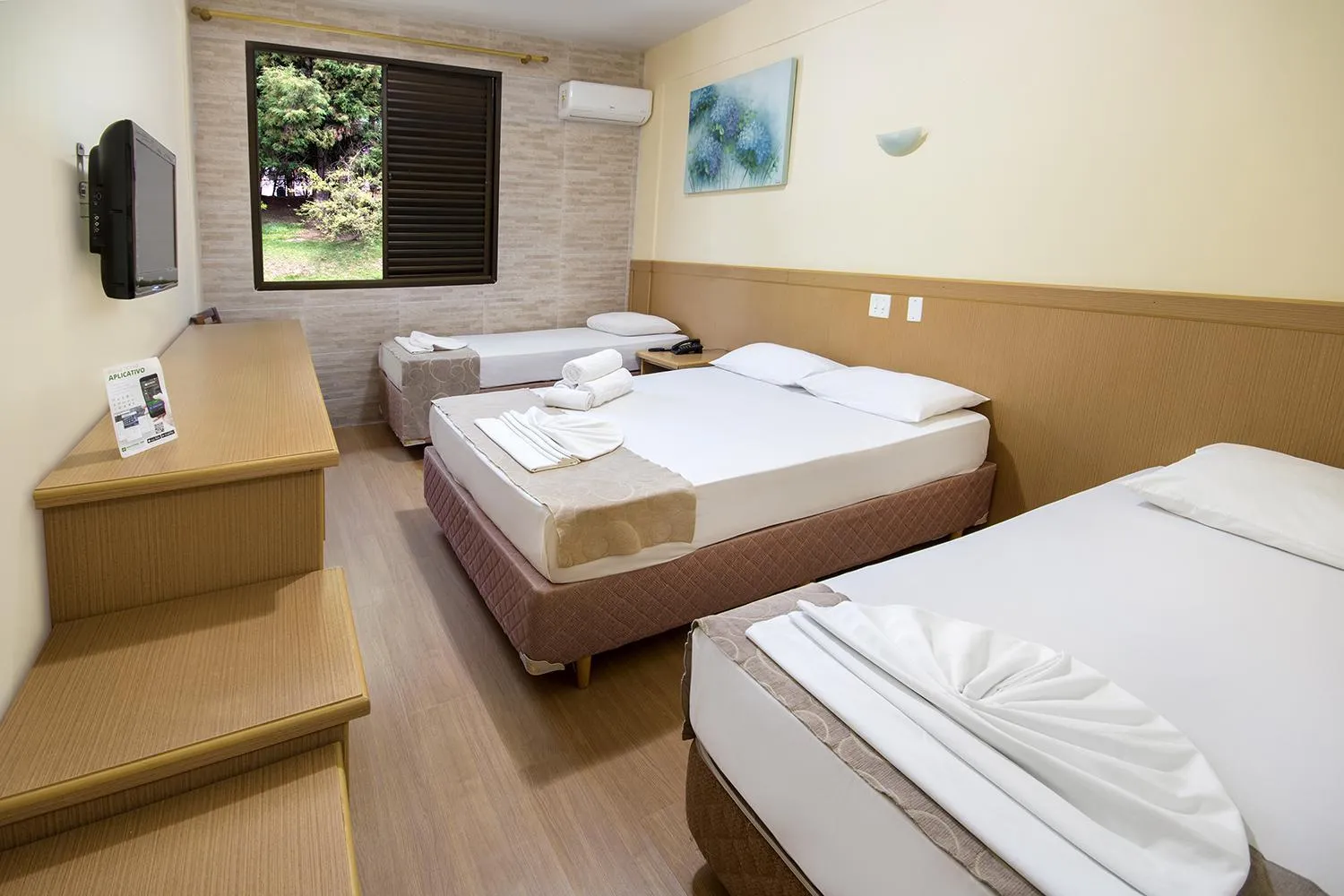 Bed in Hotel Vilage Inn All Inclusive Poços de Caldas By Nacional Inn