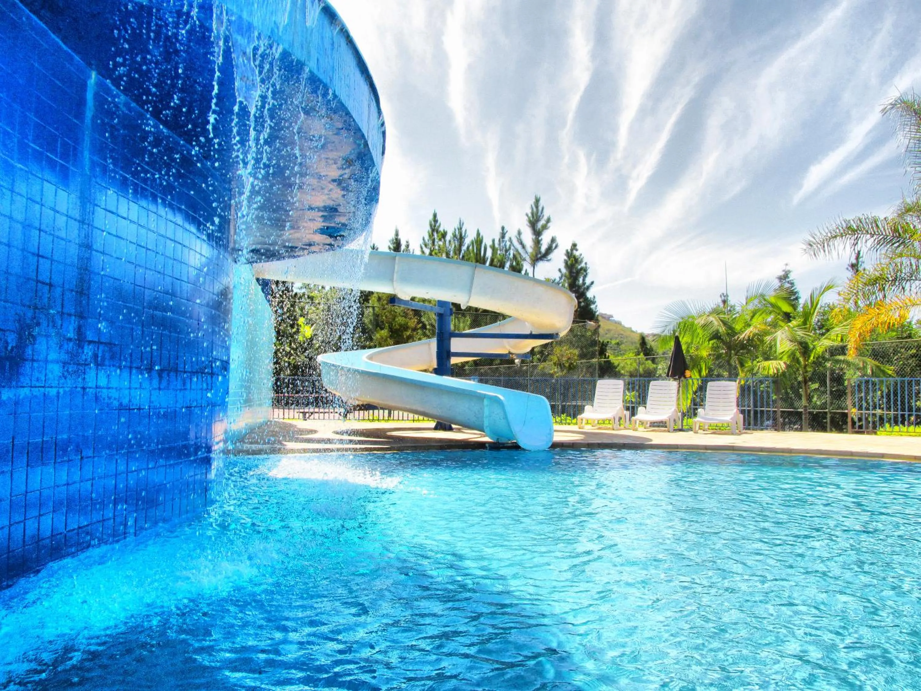 Aqua park in Hotel Vilage Inn All Inclusive Poços de Caldas By Nacional Inn