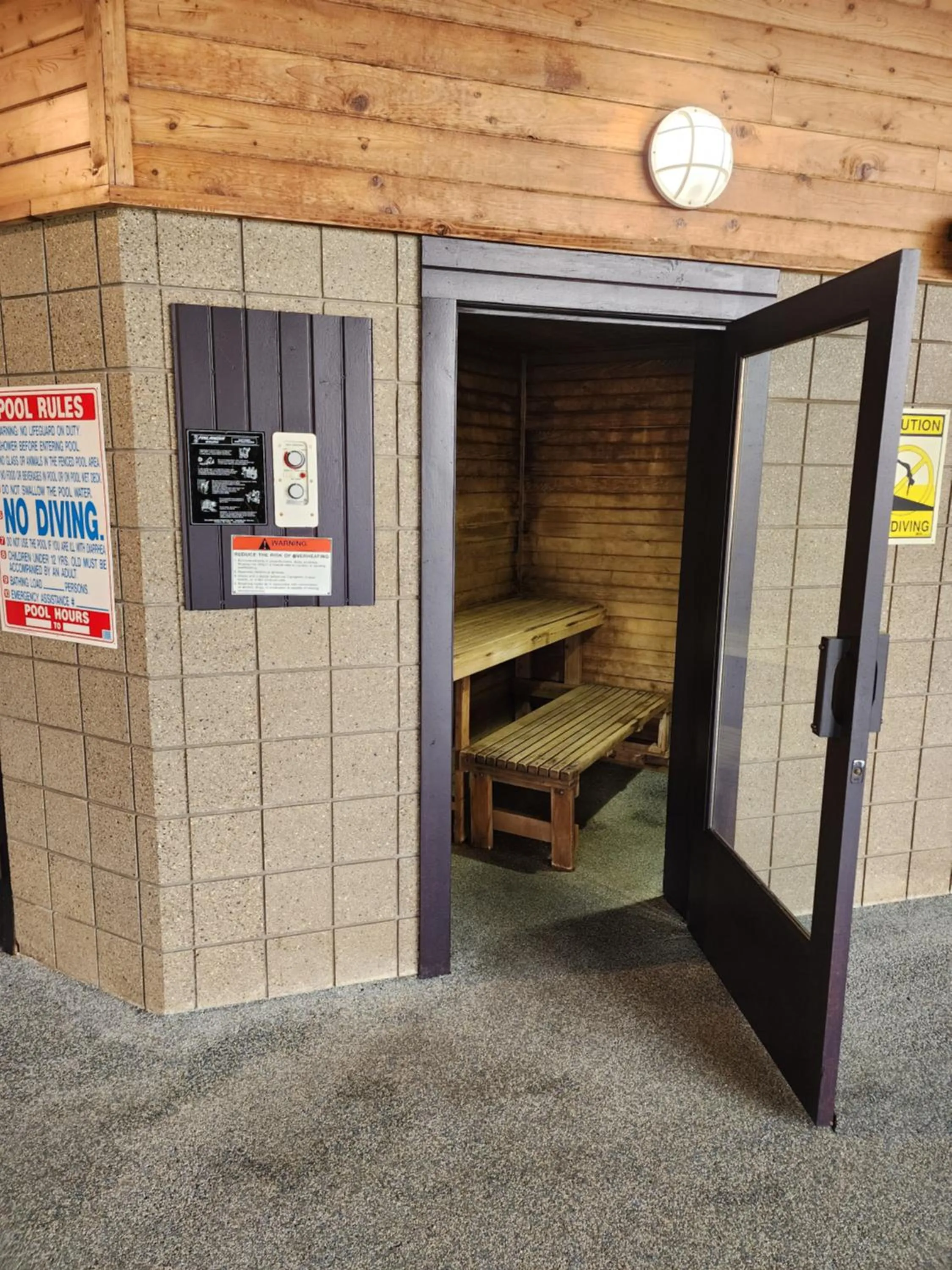 Sauna in AmericInn by Wyndham Austin