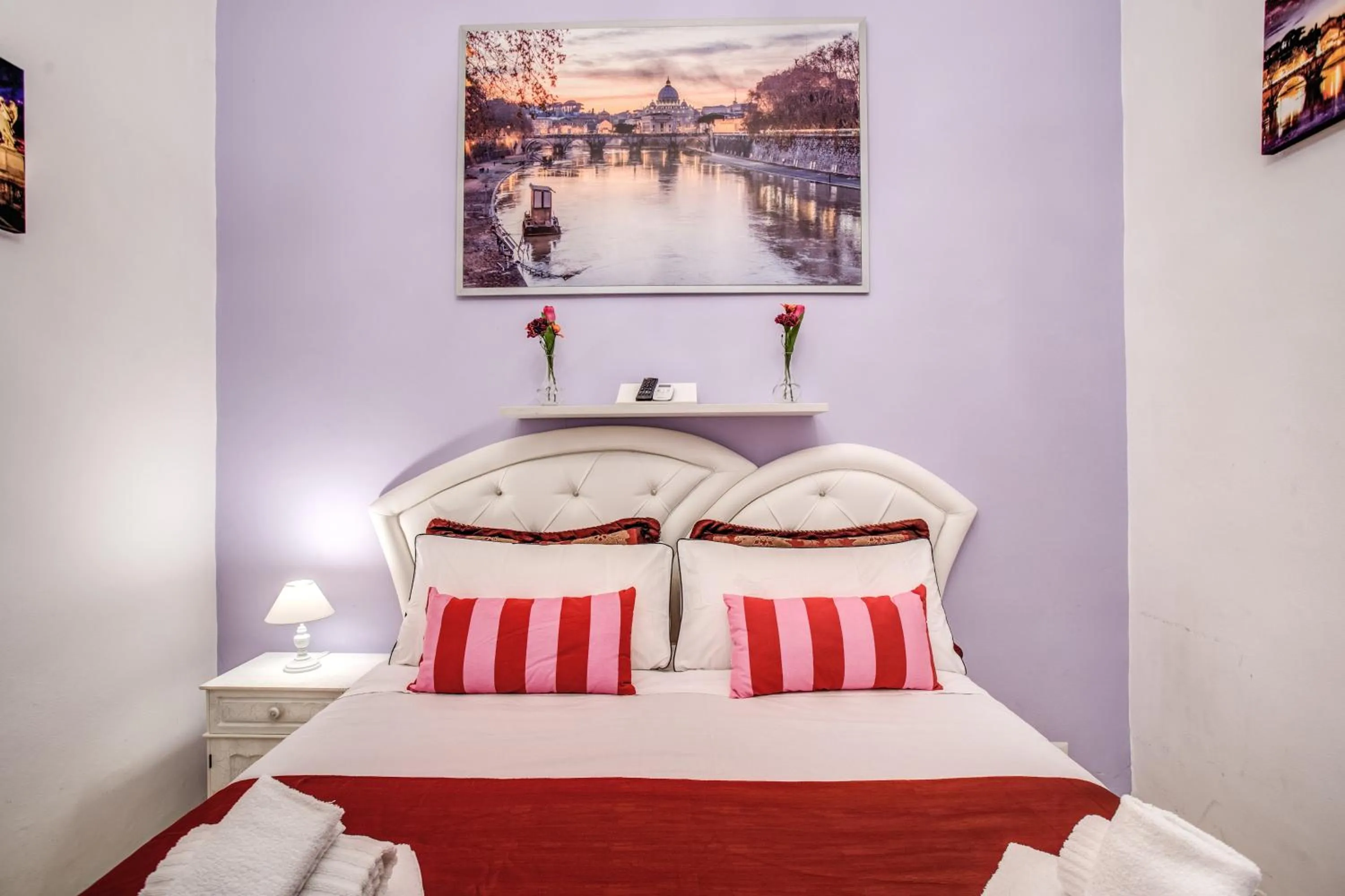 Bed in Royal Vatican