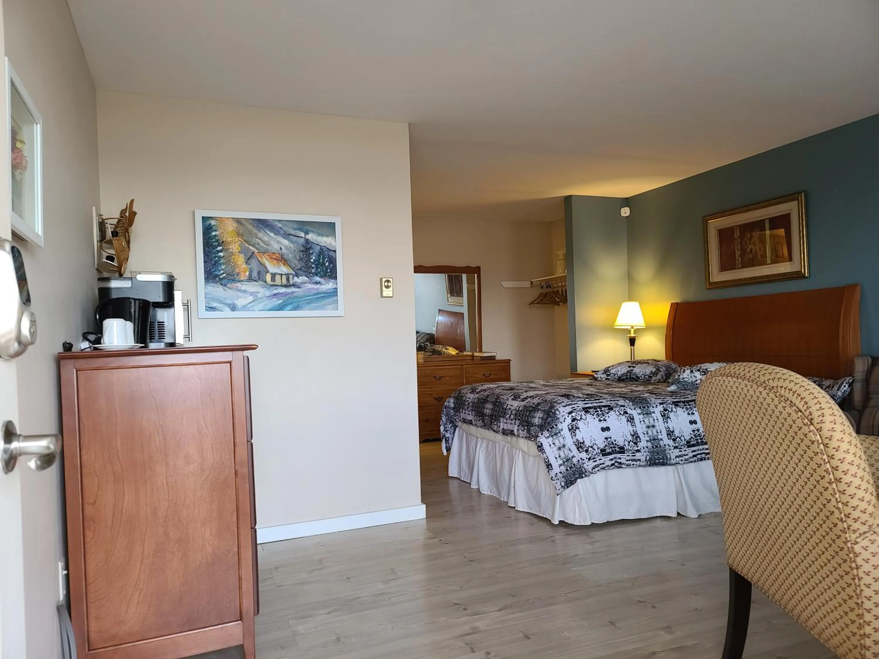 Bed in Bouctouche Bay Inn