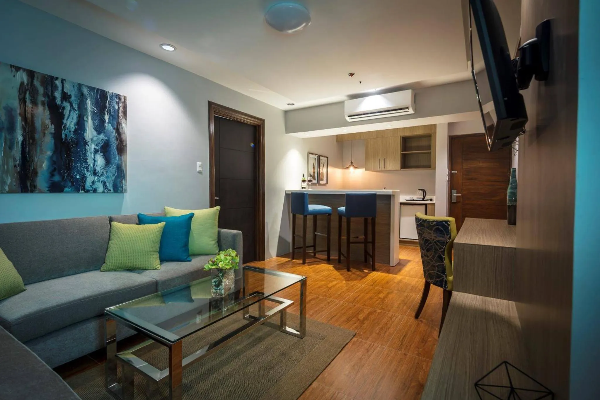 Living room in Dalian Peak Hotel