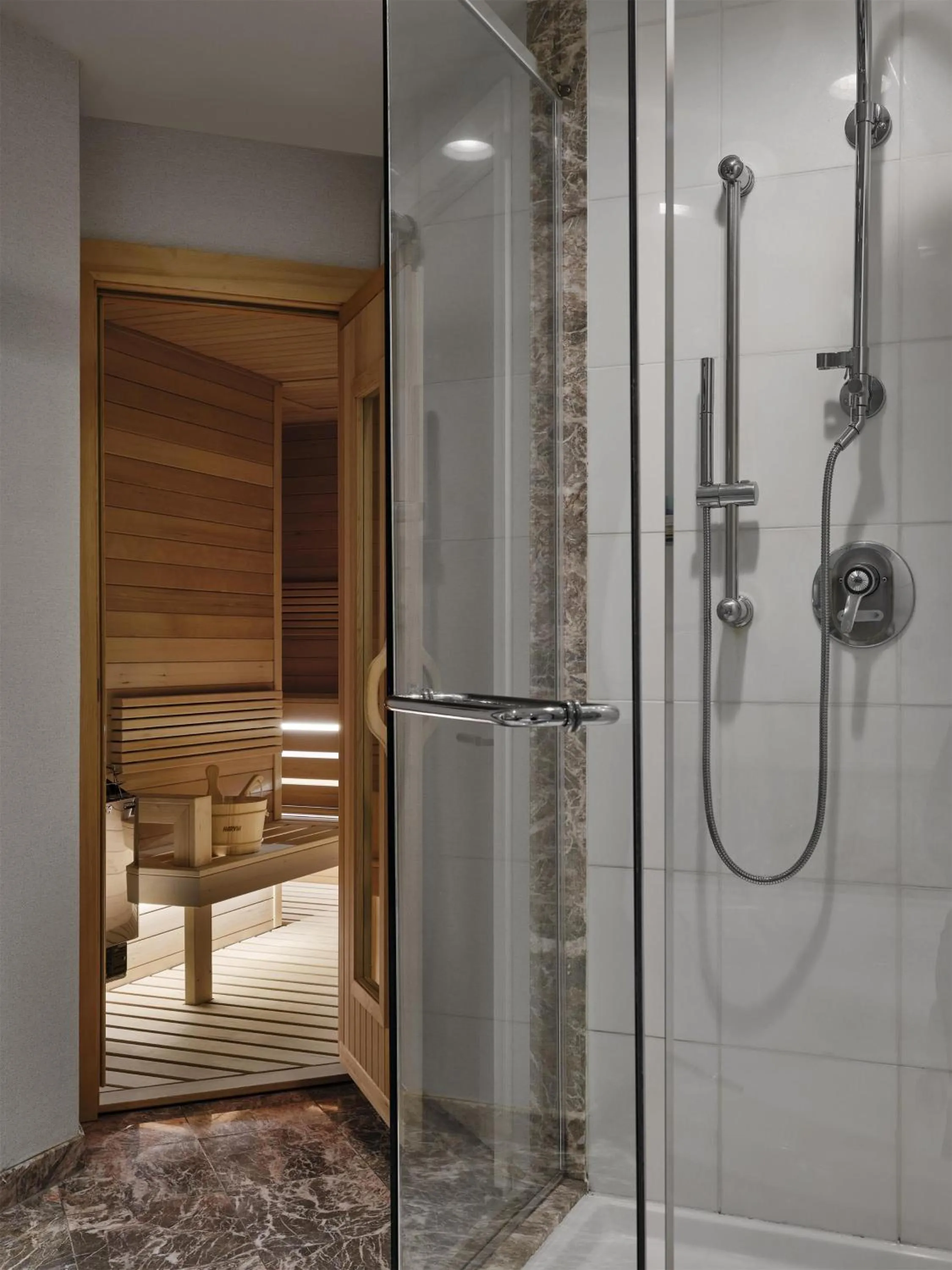 Bathroom in Vogue Hotel Montreal Downtown, Curio Collection by Hilton