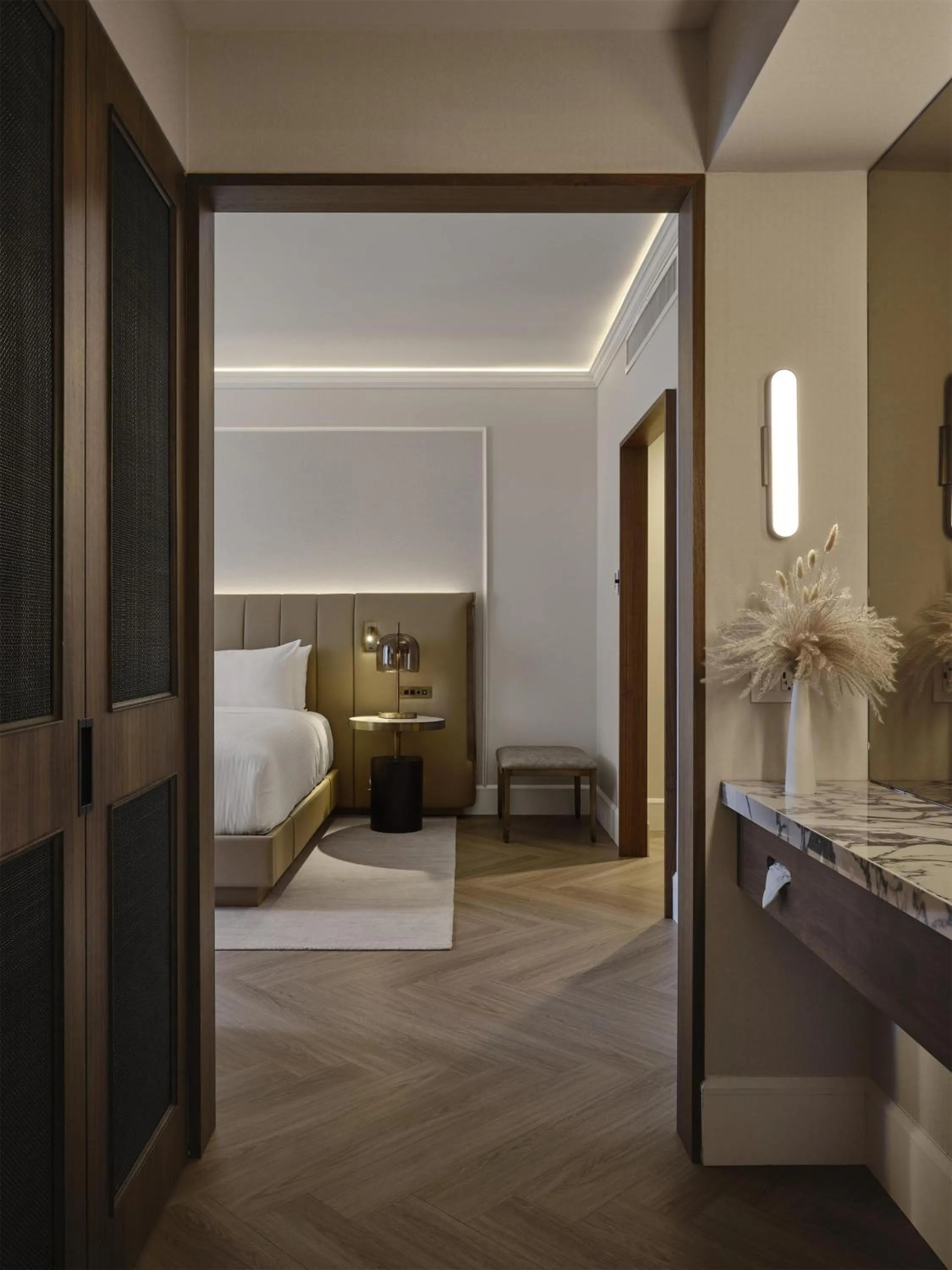 Bed in Vogue Hotel Montreal Downtown, Curio Collection by Hilton